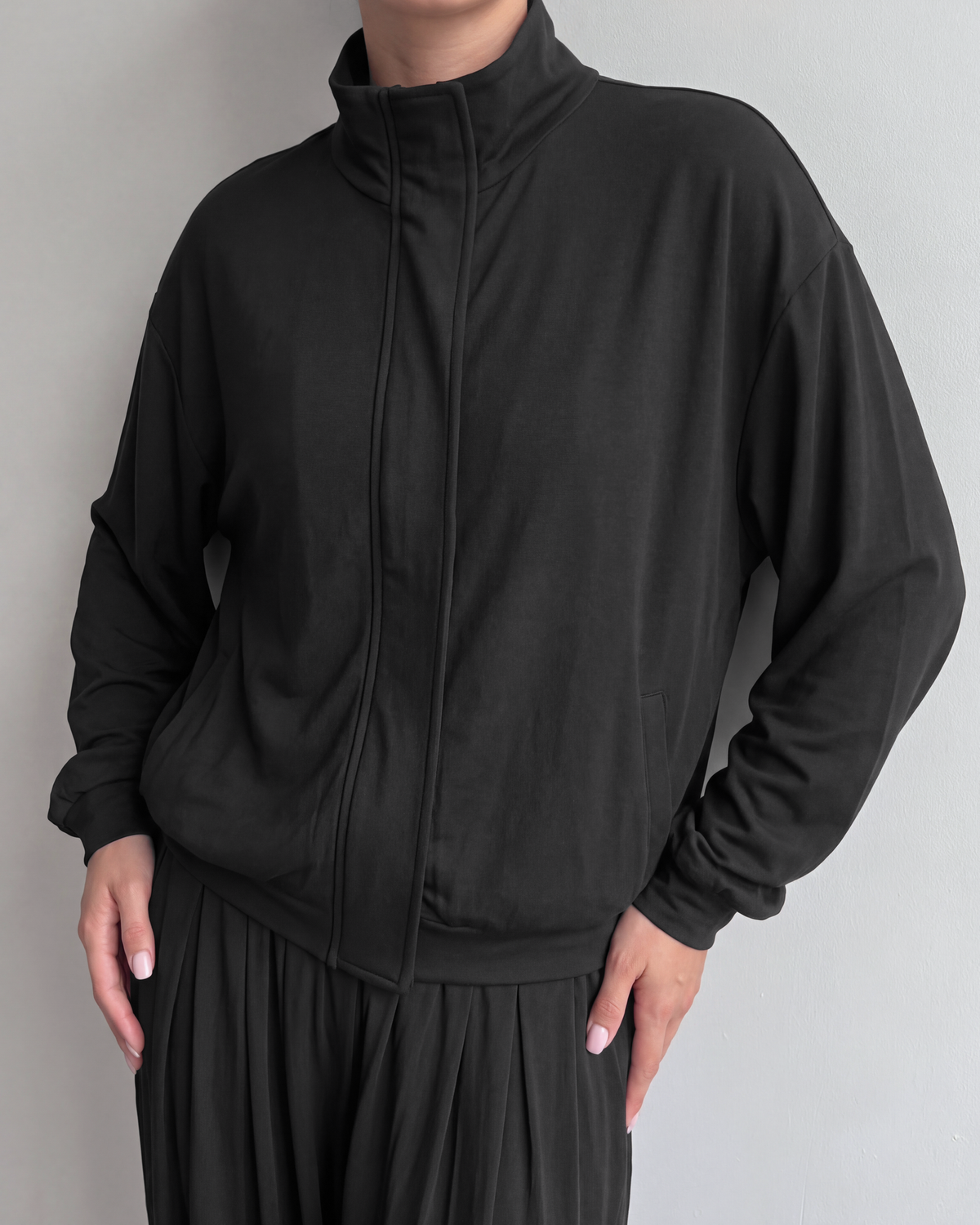 The Funnel Neck Jacket