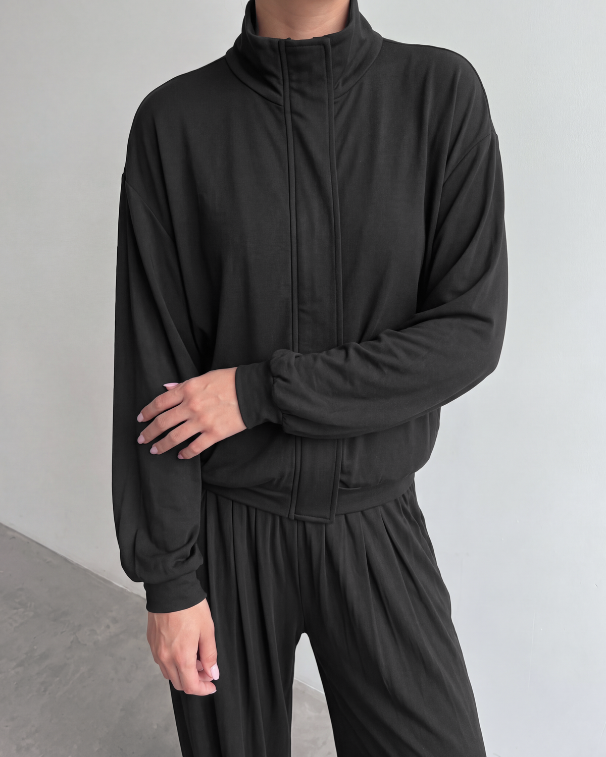 The Funnel Neck Jacket