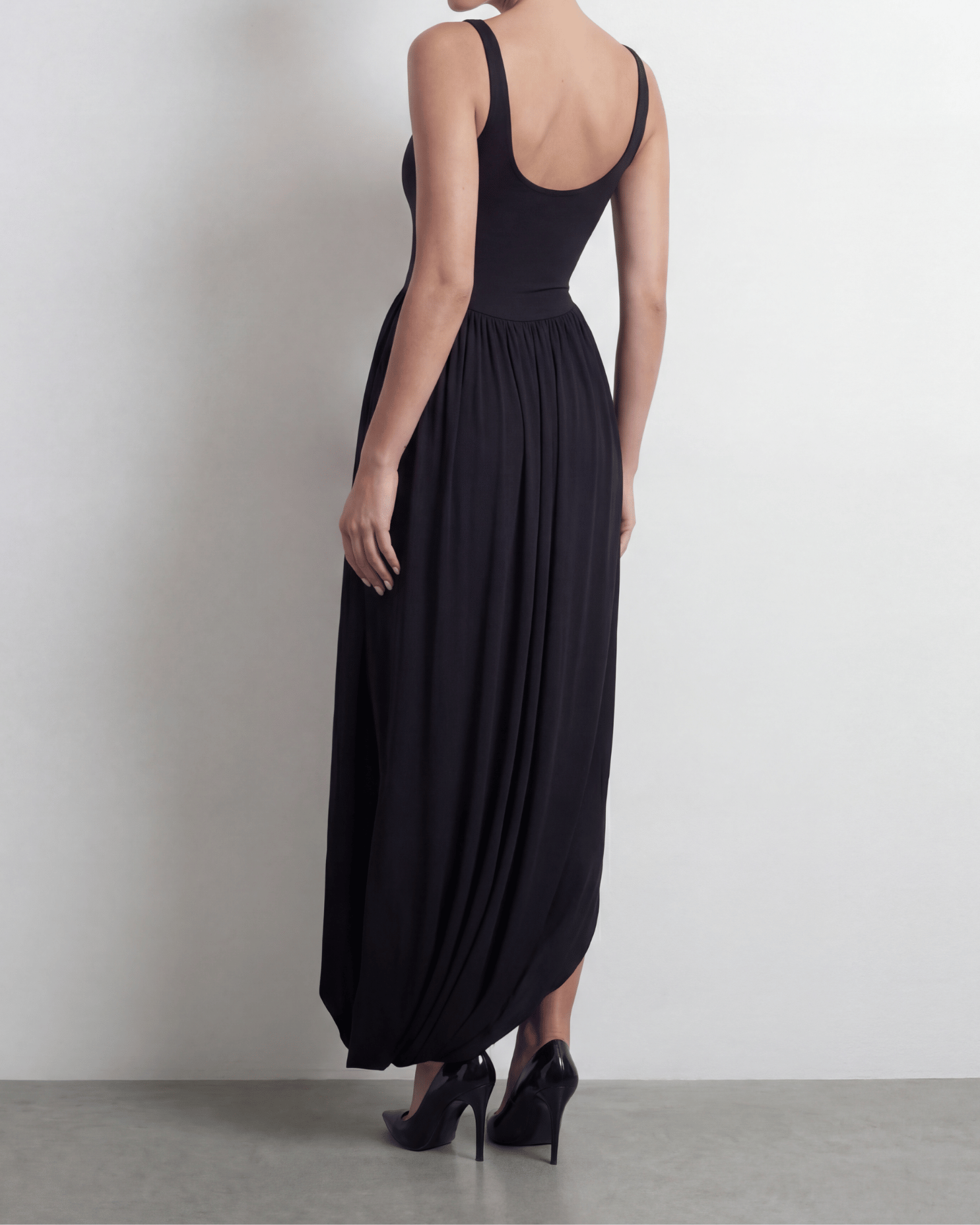 The Sculpt Drape Maxi Dress