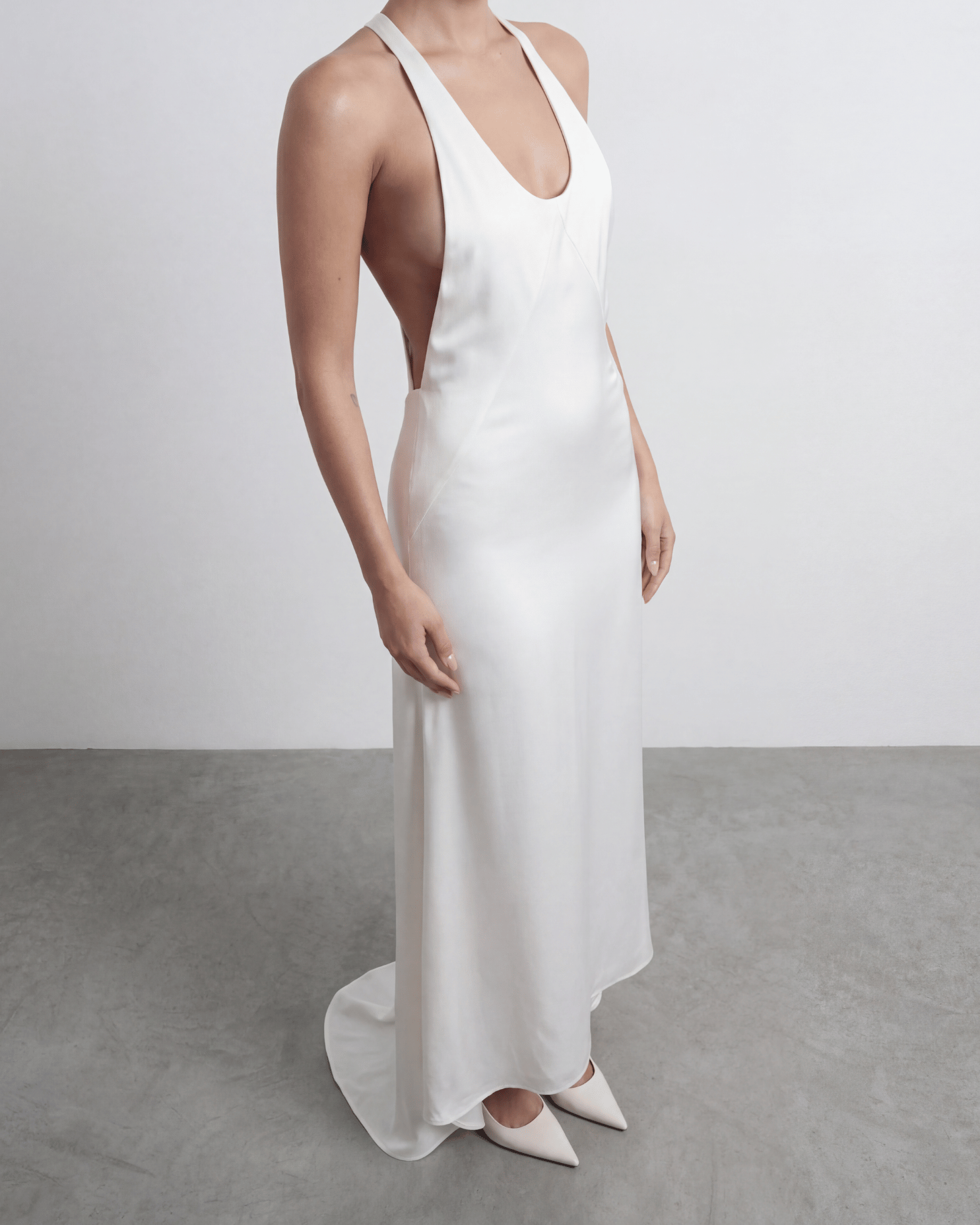 The Deep Plunge Gown