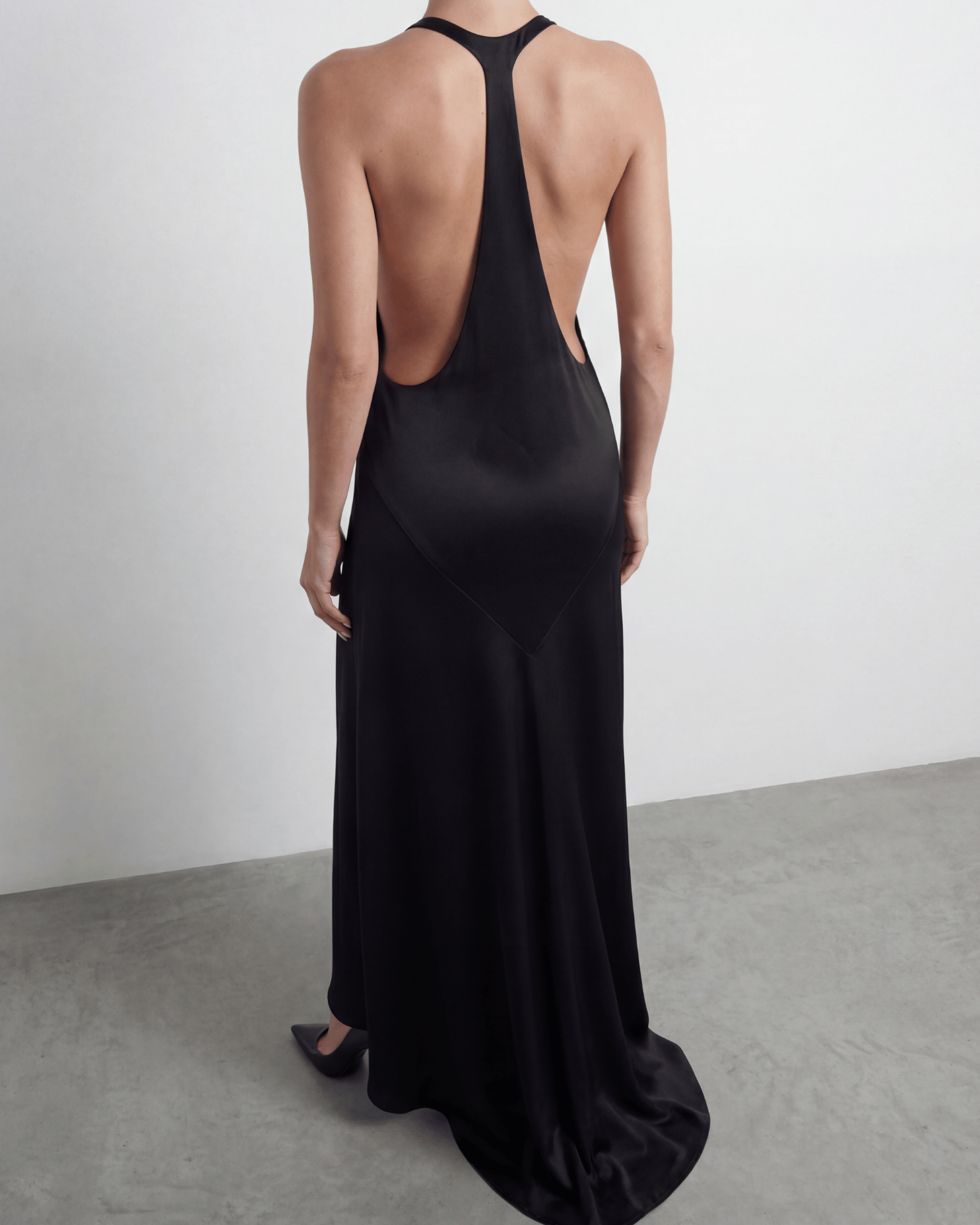The Deep Plunge Gown