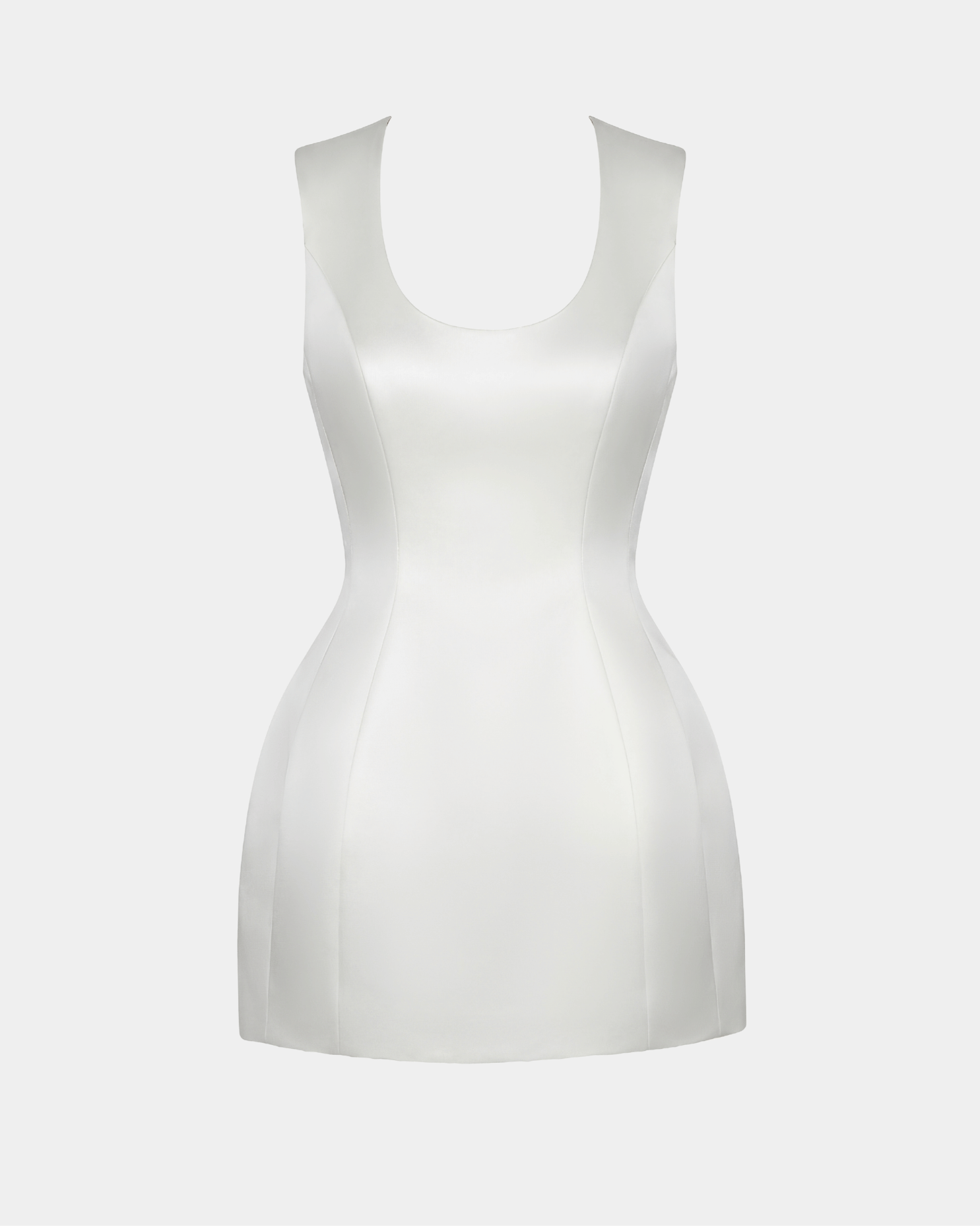 The Structured A-Line Mini Dress S The Structured A-Line Mini Dress S