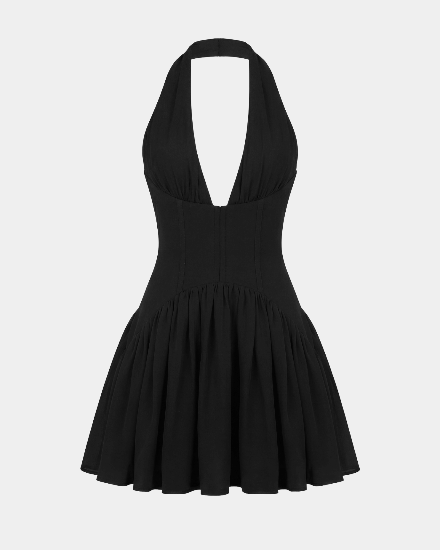 The Halter Corset Mini Dress The Halter Corset Mini Dress