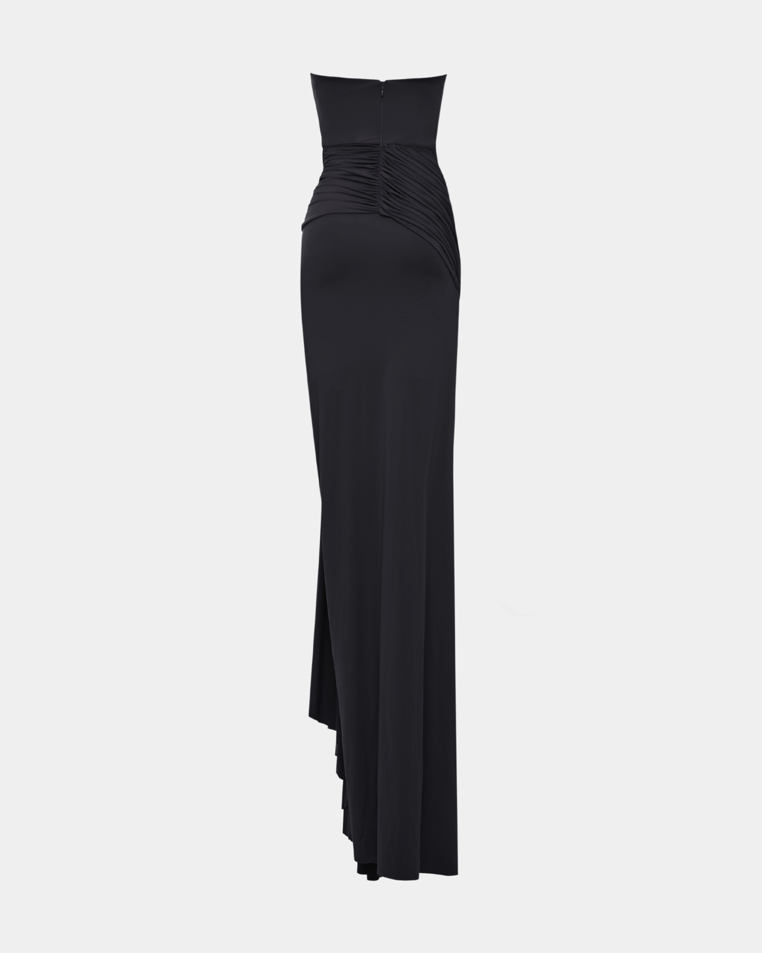 The Gathered Drape Gown