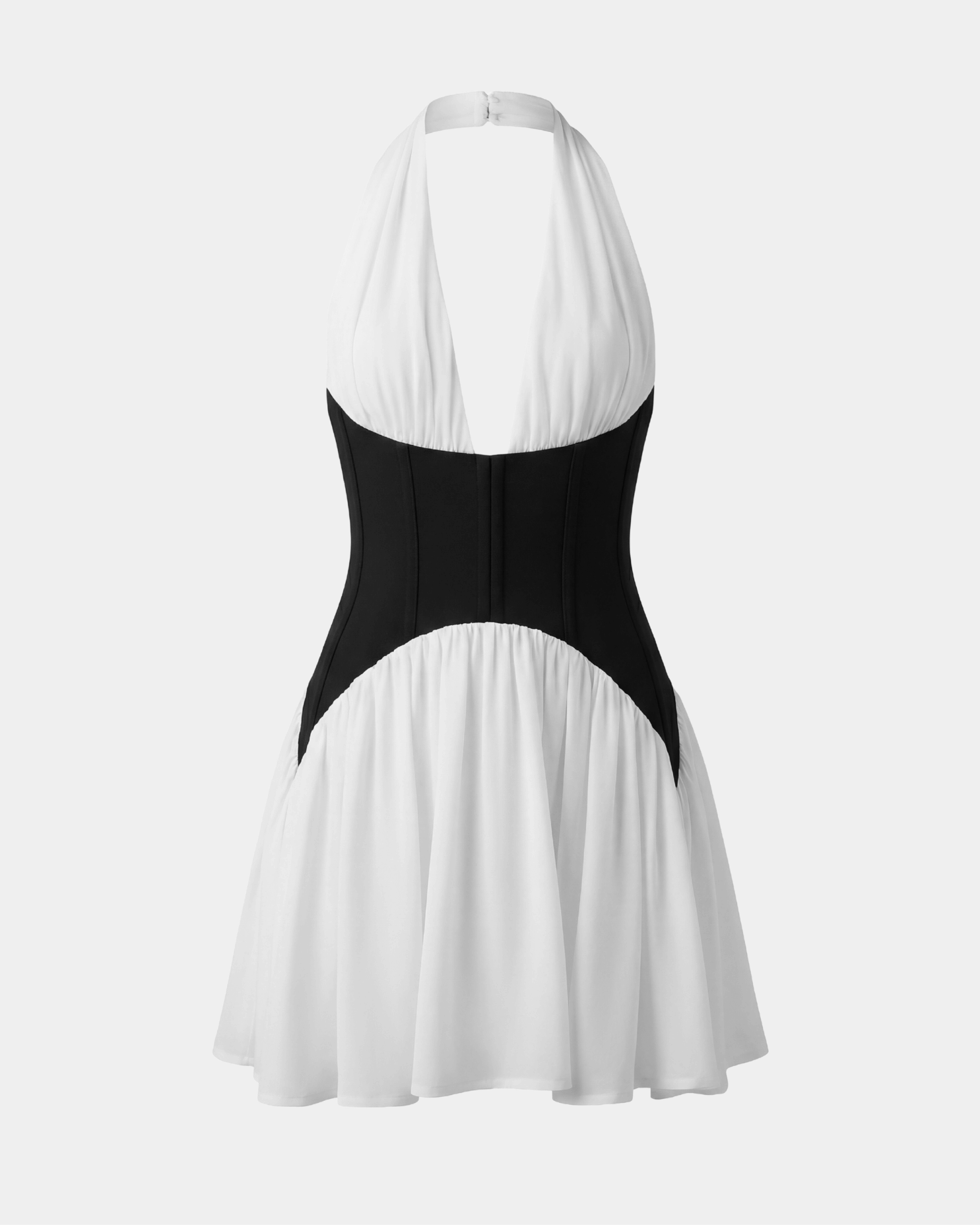 The Halter Corset Mini Dress The Halter Corset Mini Dress