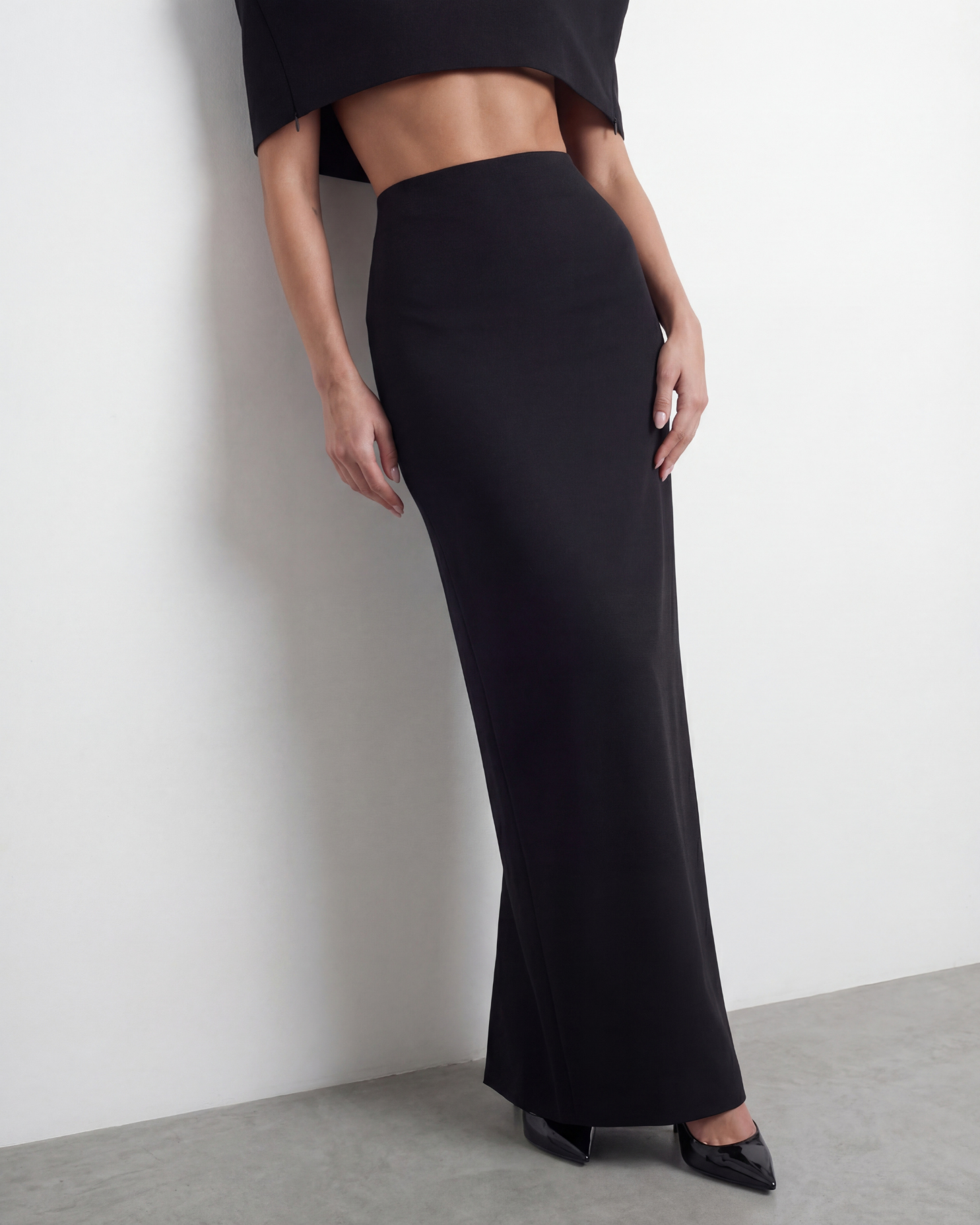 The Structured Maxi Skirt