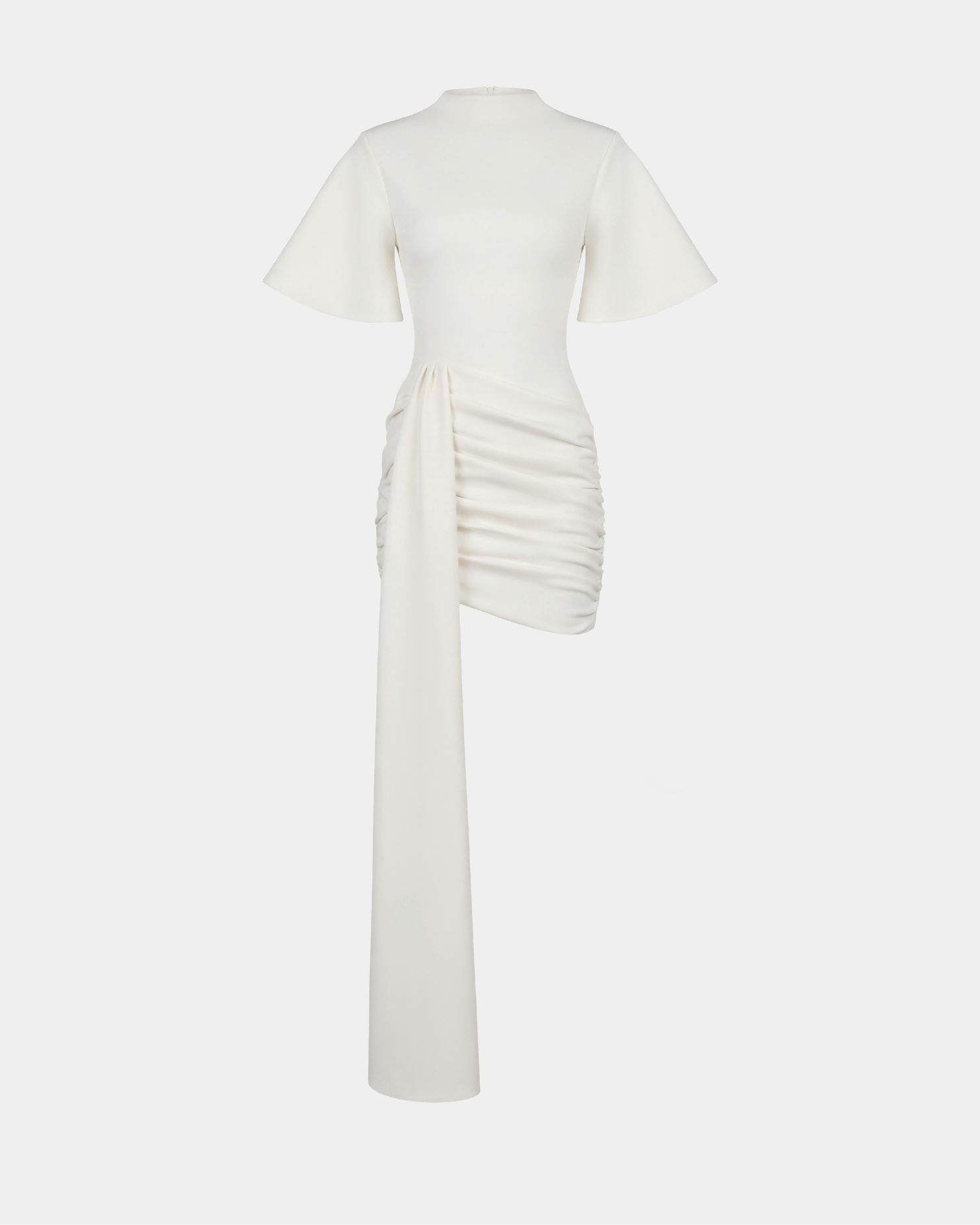 The Draped T-Shirt Mini Dress