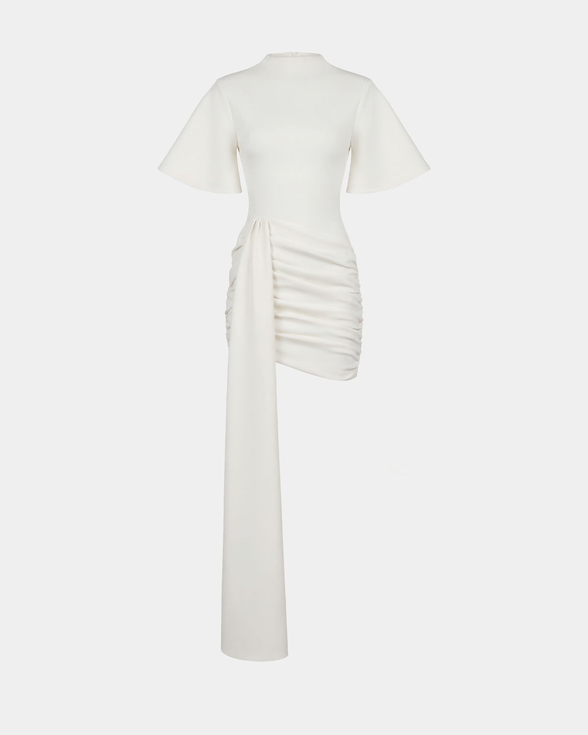 The Draped T-Shirt Mini Dress - HEIRESS BEVERLY HILLS