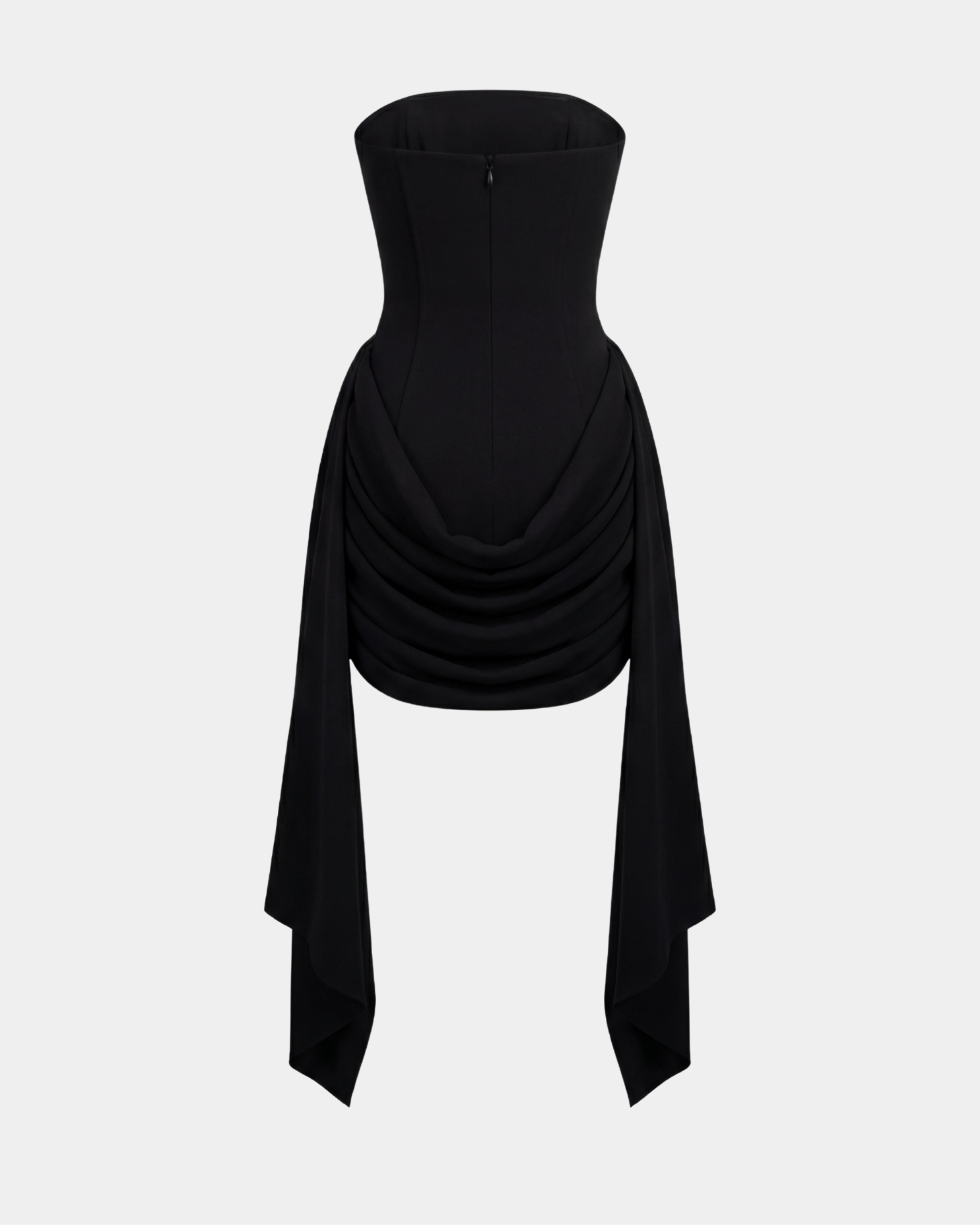 The Corset Drape Mini Dress