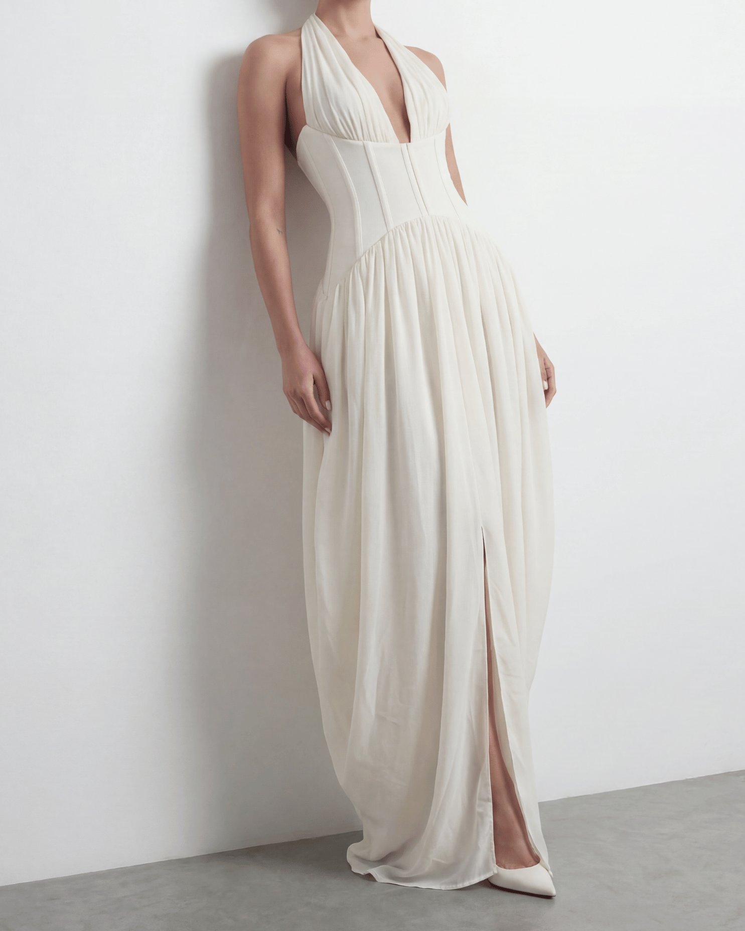 The Halter Corset Gown