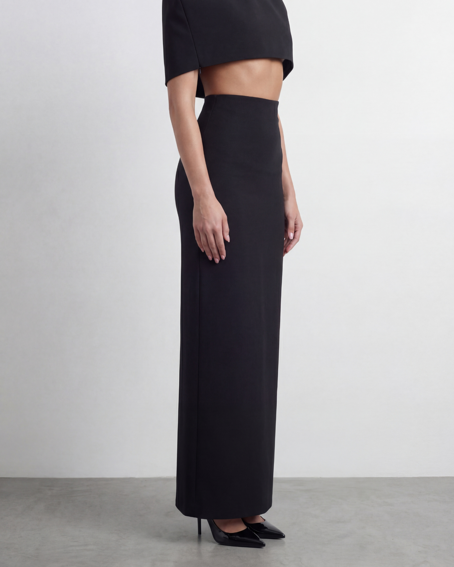 The Structured Maxi Skirt
