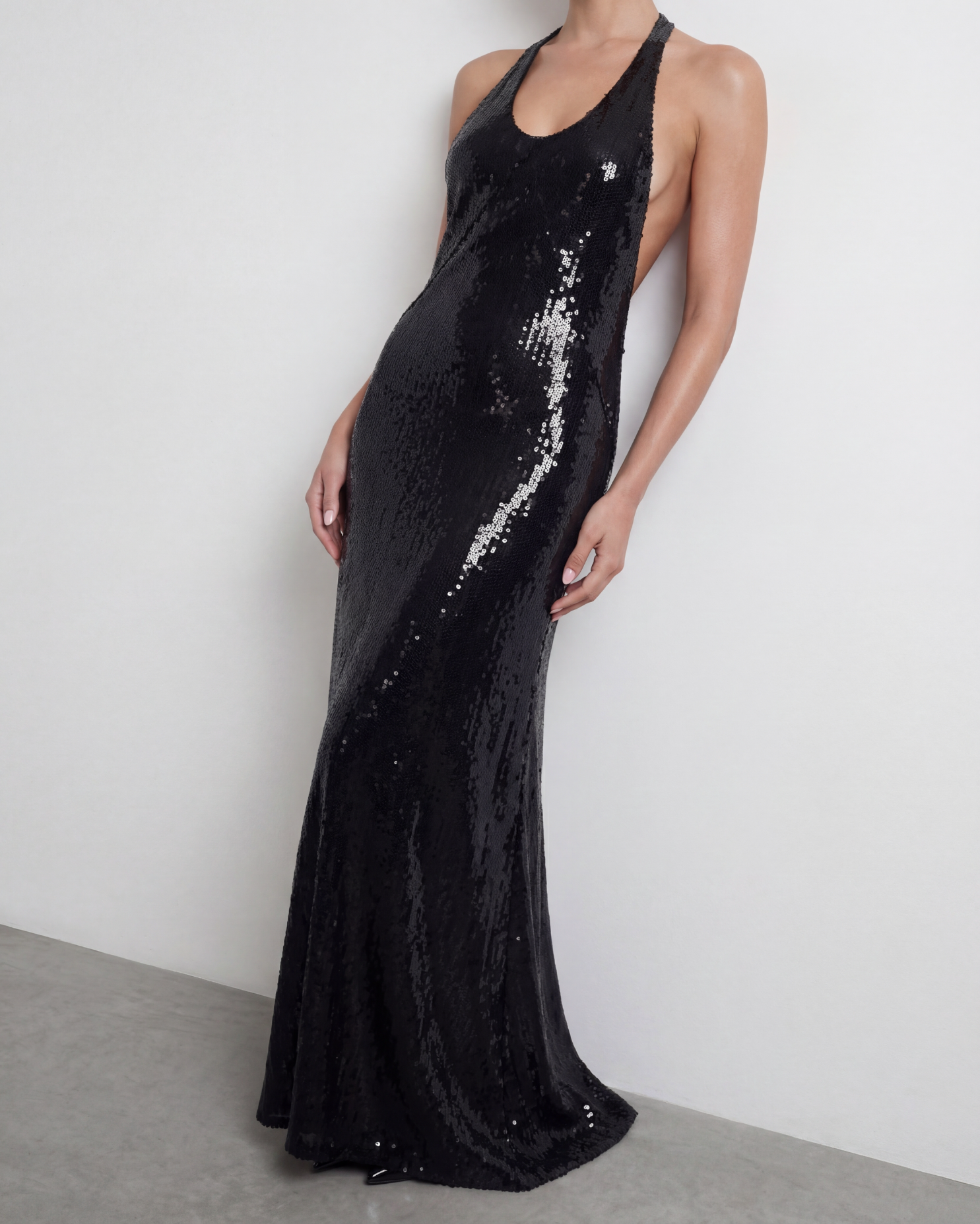 The Deep Plunge Gown
