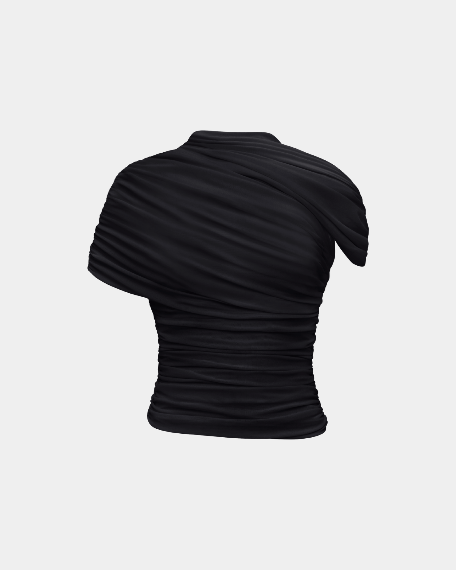 The Draped Shoulder Top