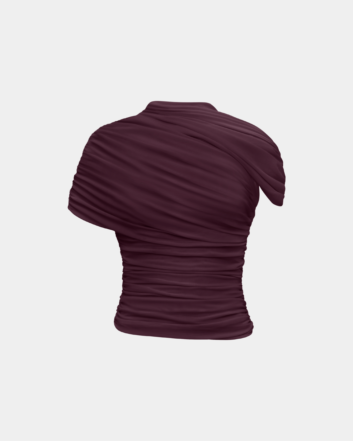 The Draped Shoulder Top