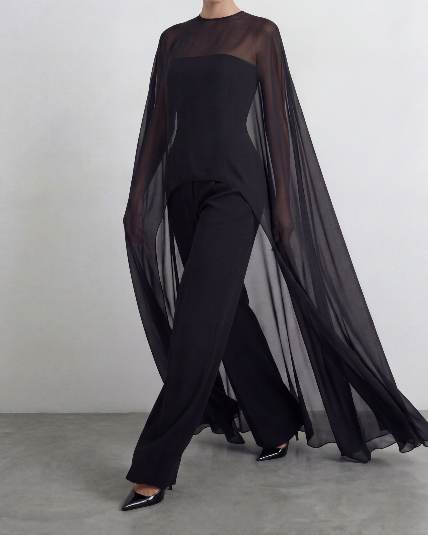 The Maxi Cape Top