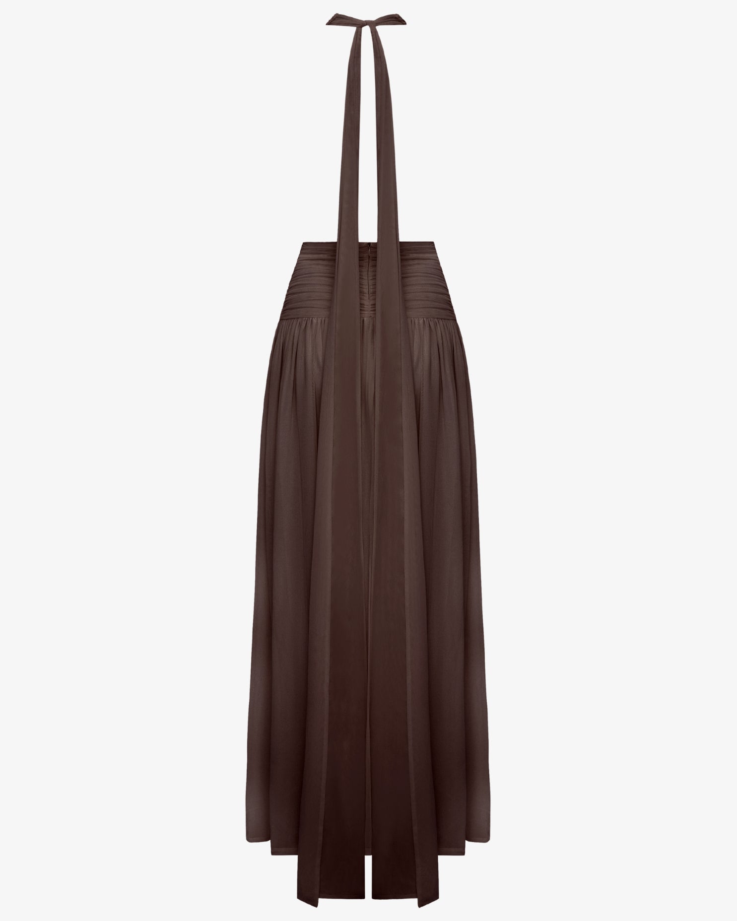 The Halter Slit Gown