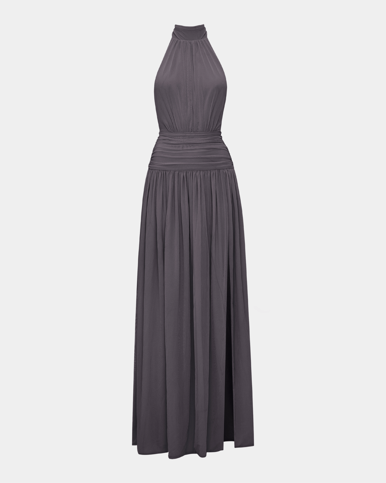 The Halter Slit Gown