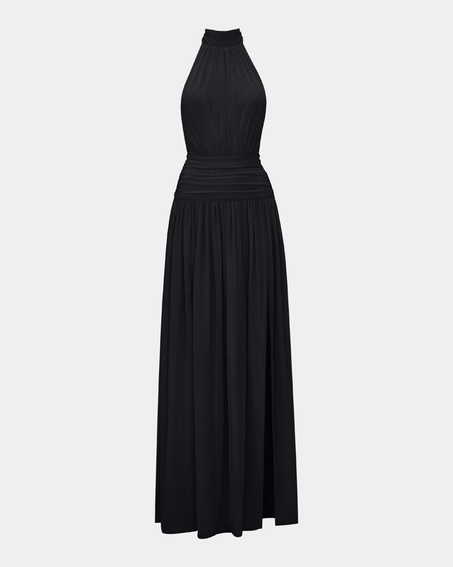 The Halter Slit Gown