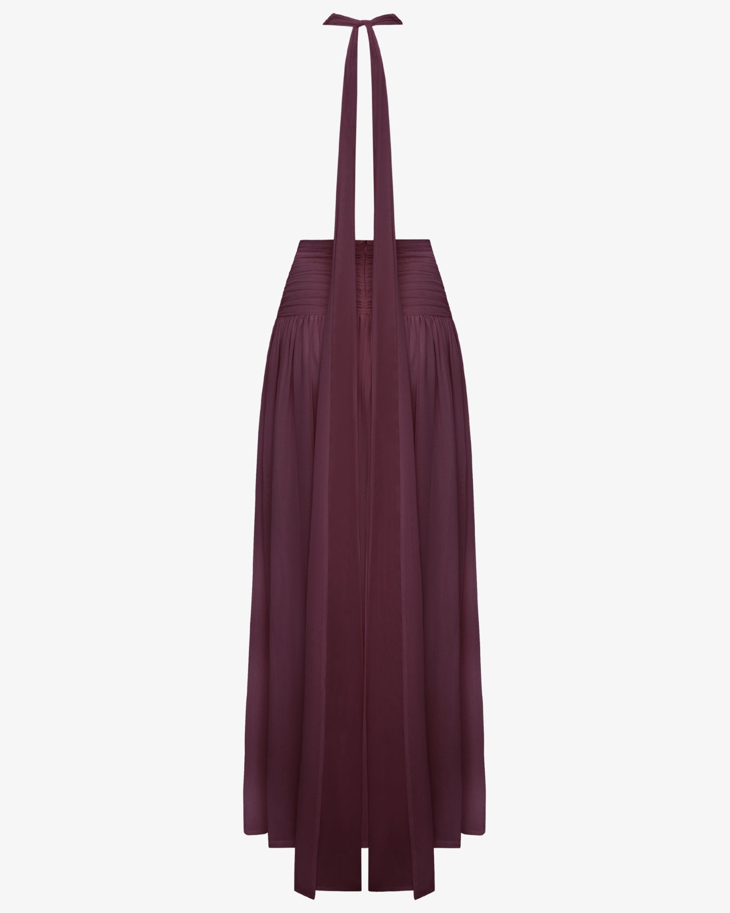 The Halter Slit Gown