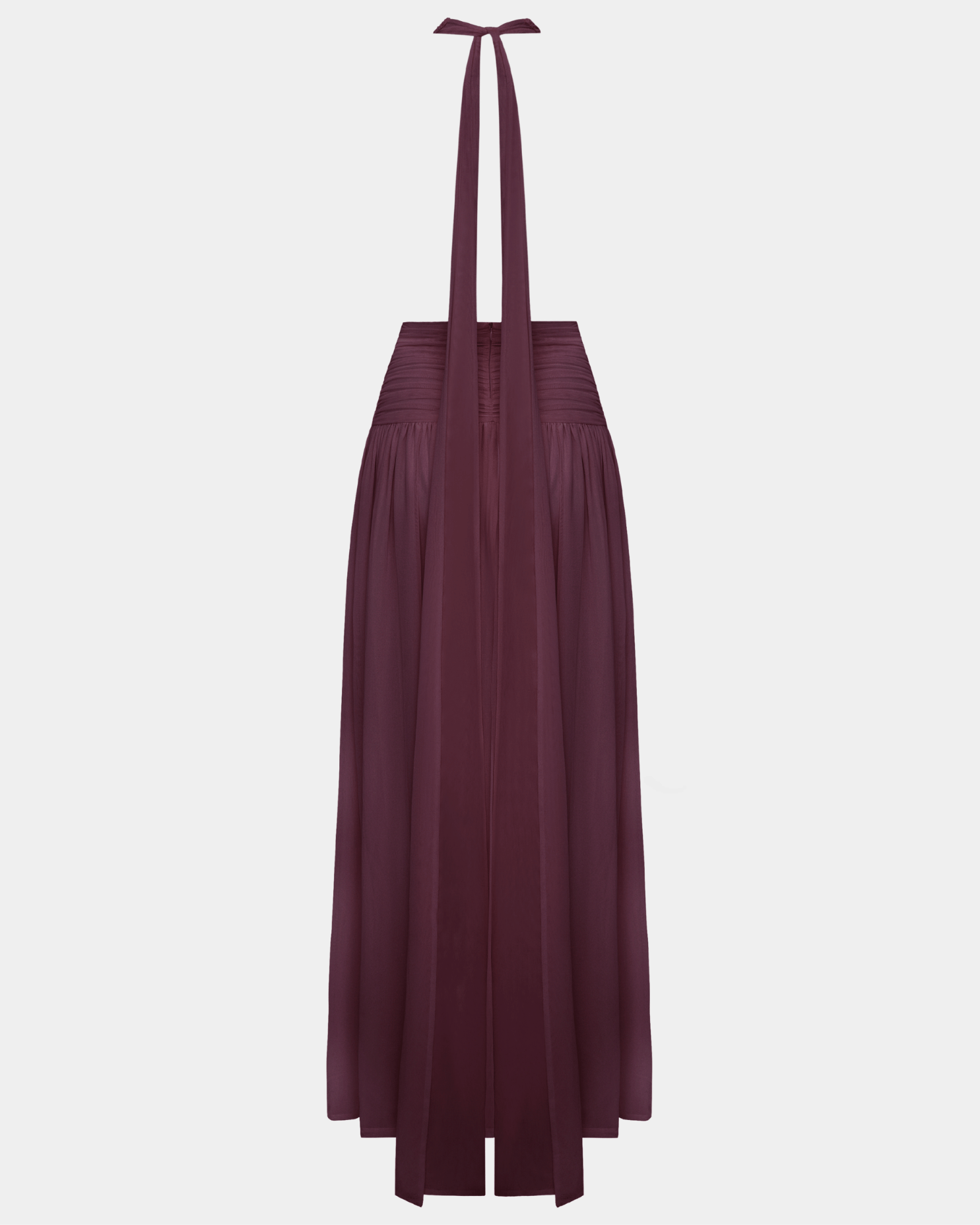 The Halter Slit Gown