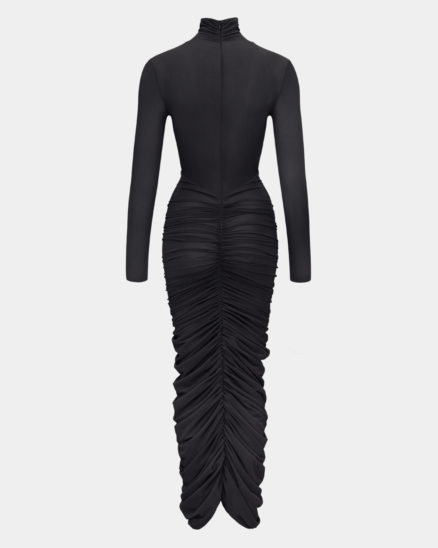 The Ruched Maxi Dress