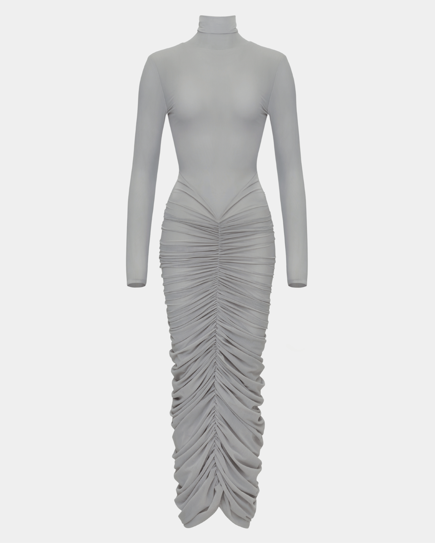 The Ruched Maxi Dress