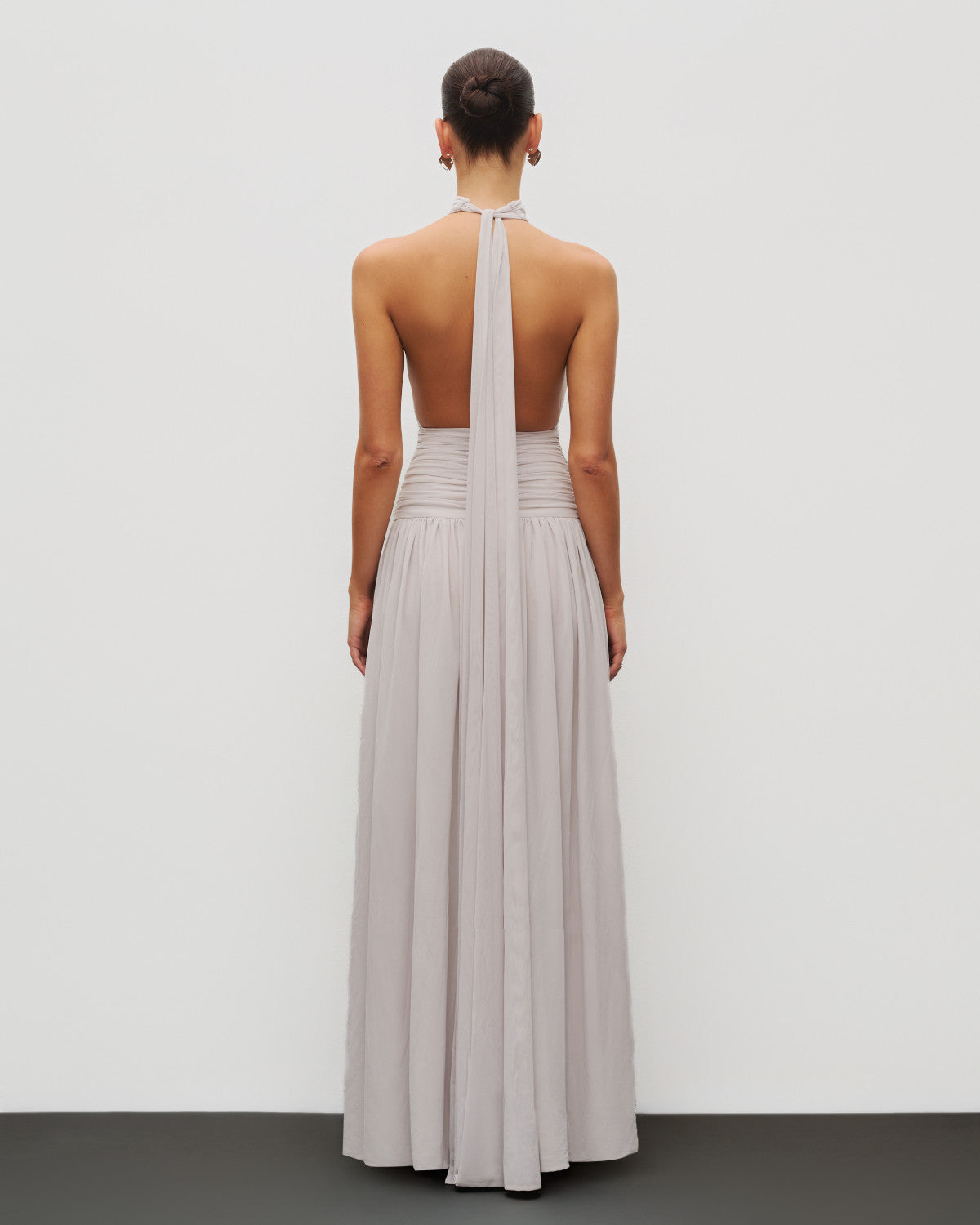 The Halter Slit Gown