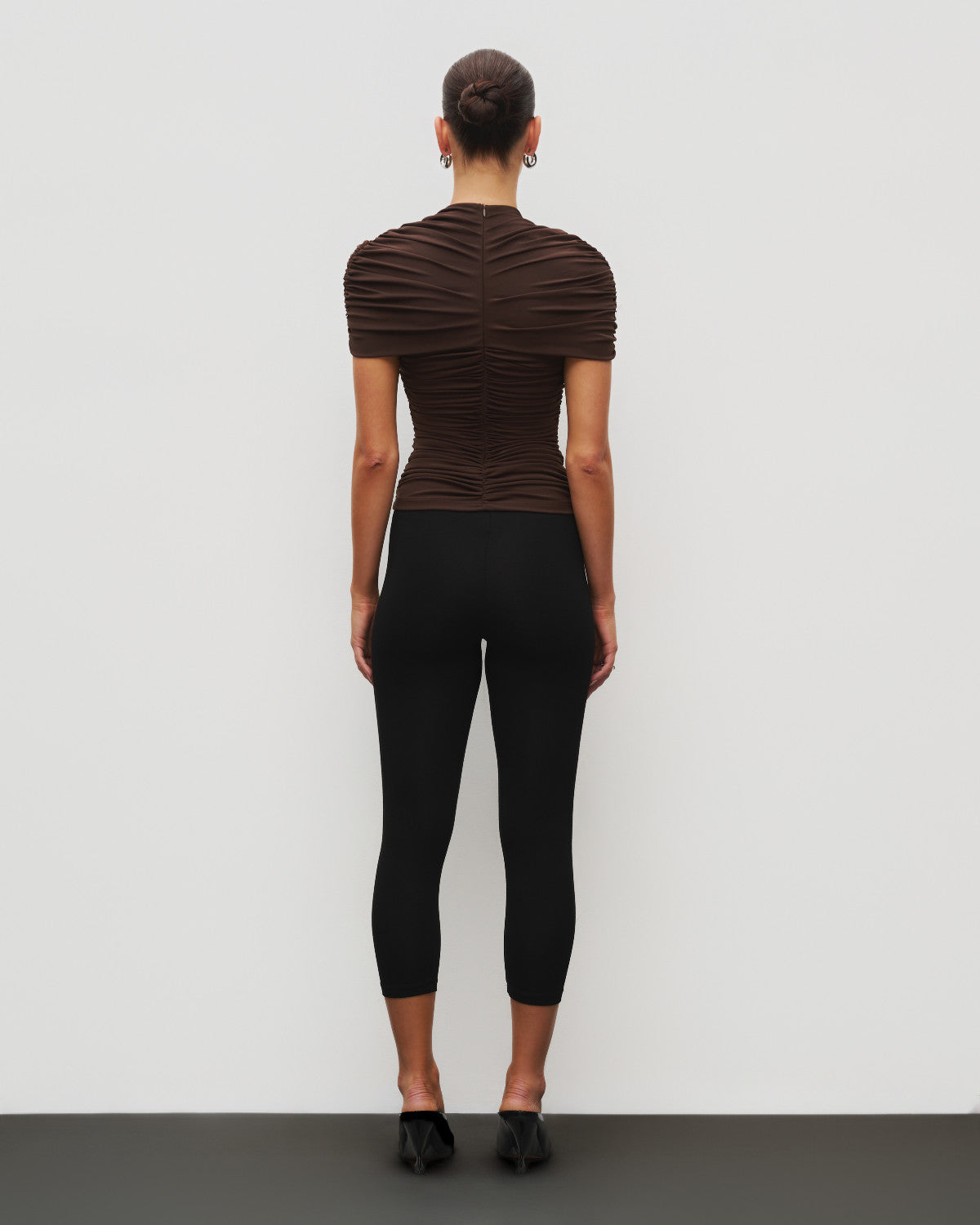 The Draped Shoulder Top