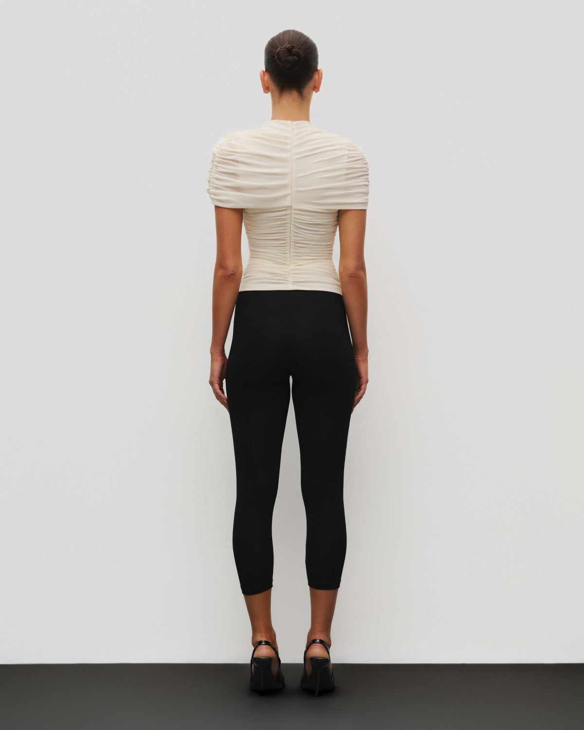 The Draped Shoulder Top