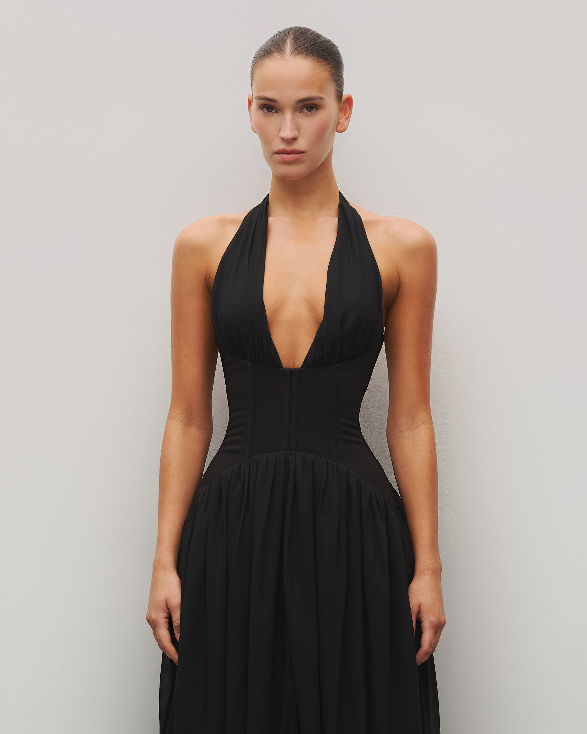 The Halter Corset Gown