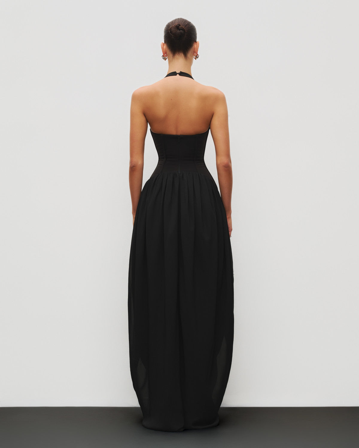 The Halter Corset Gown
