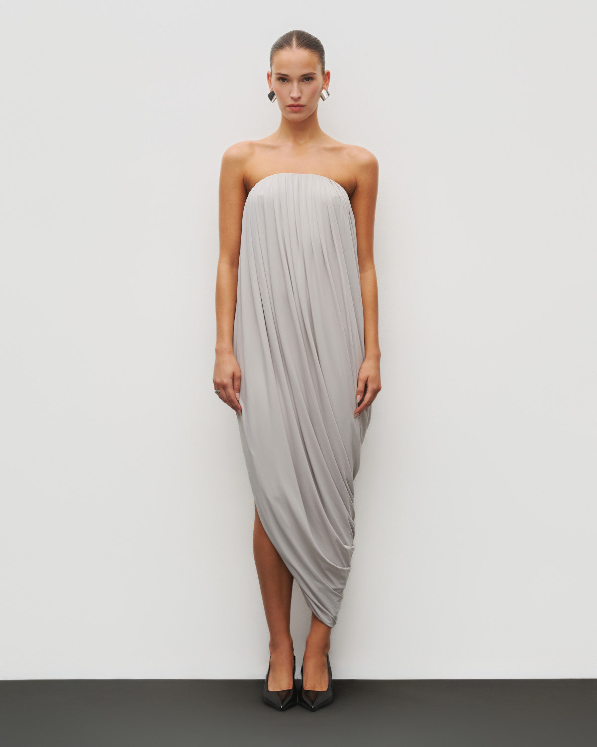 The Fluid Column Dress