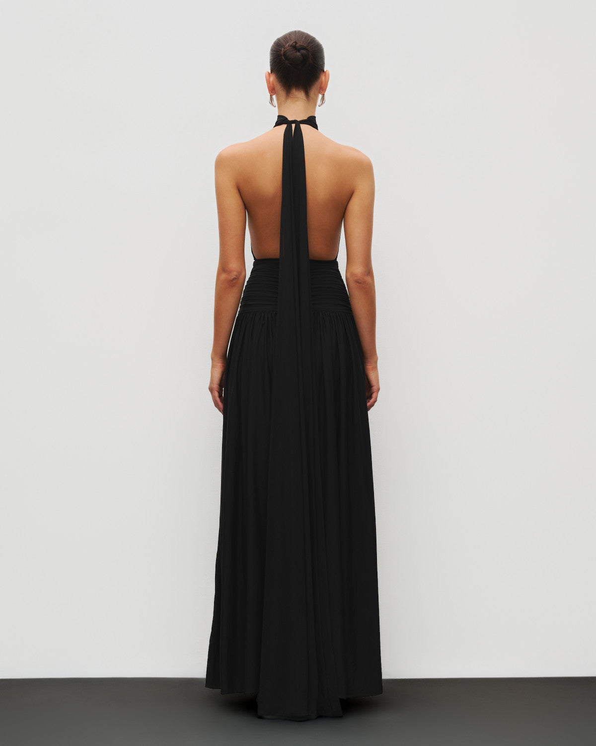 The Halter Slit Gown