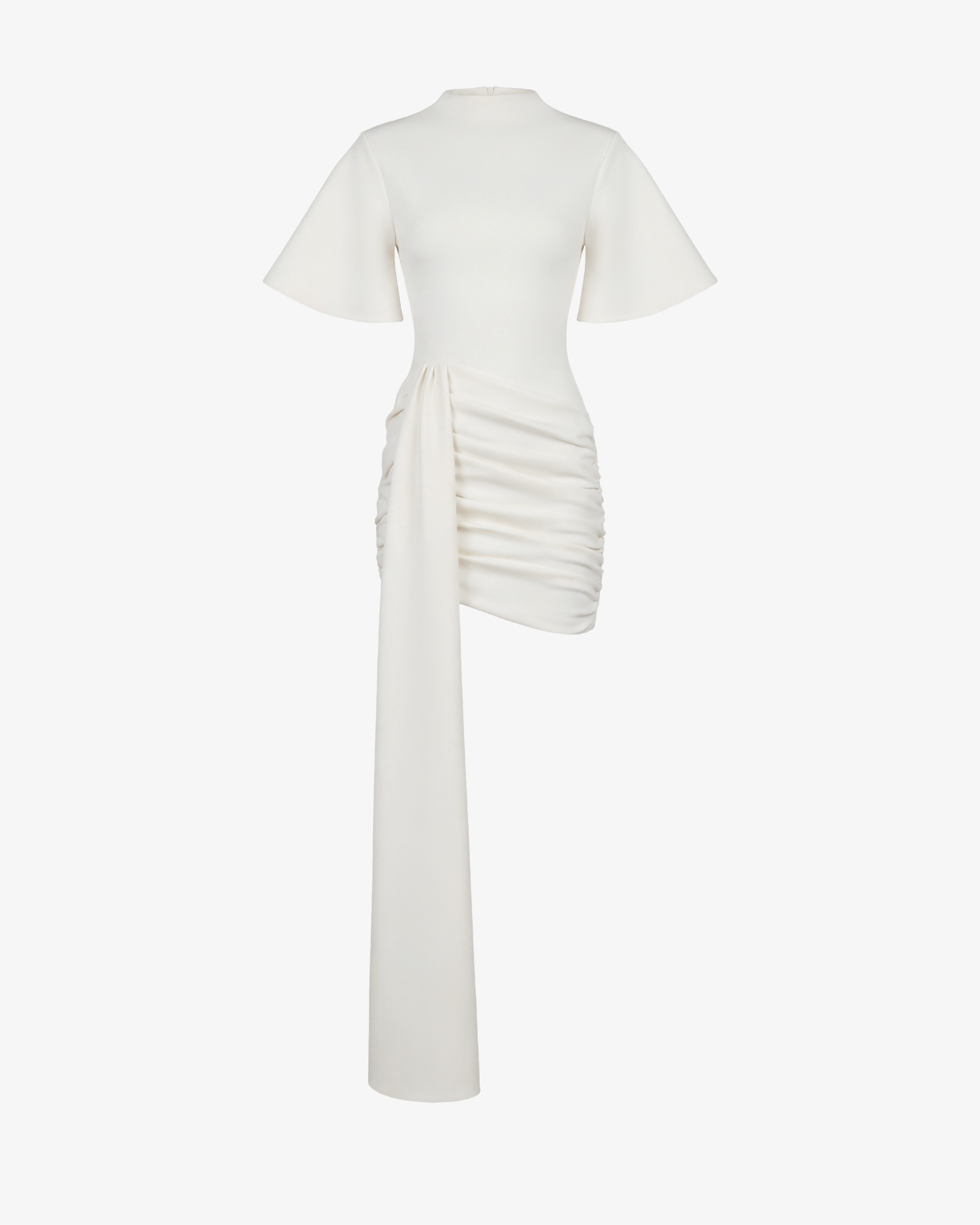 The Draped T-Shirt Mini Dress