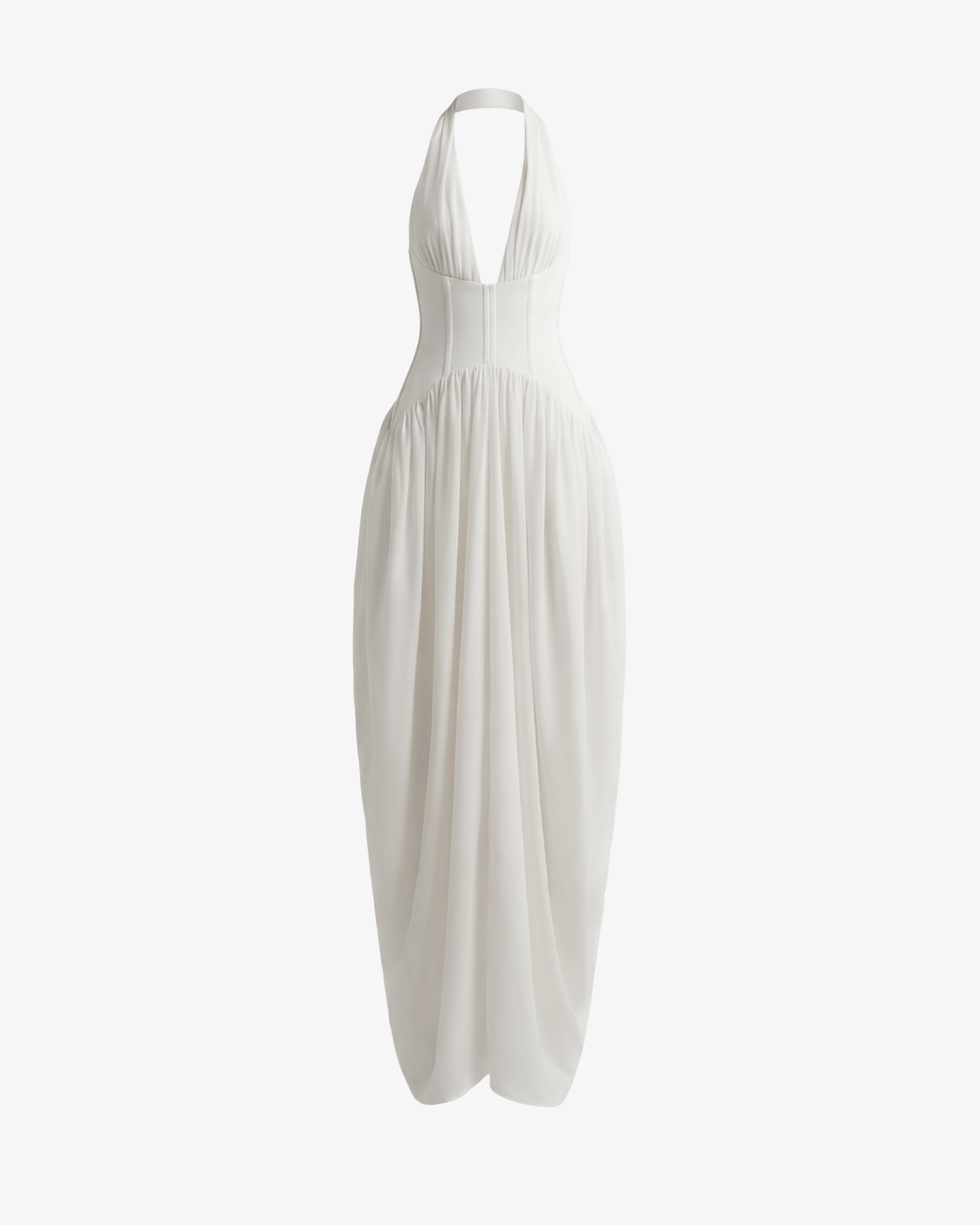 The Halter Corset Gown