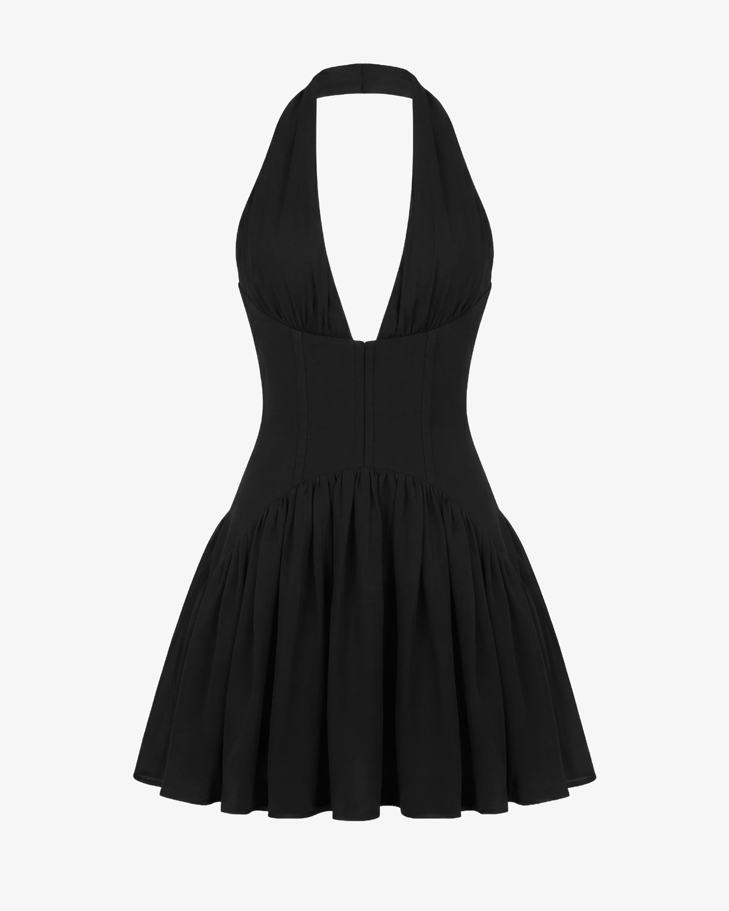 The Halter Corset Mini Dress