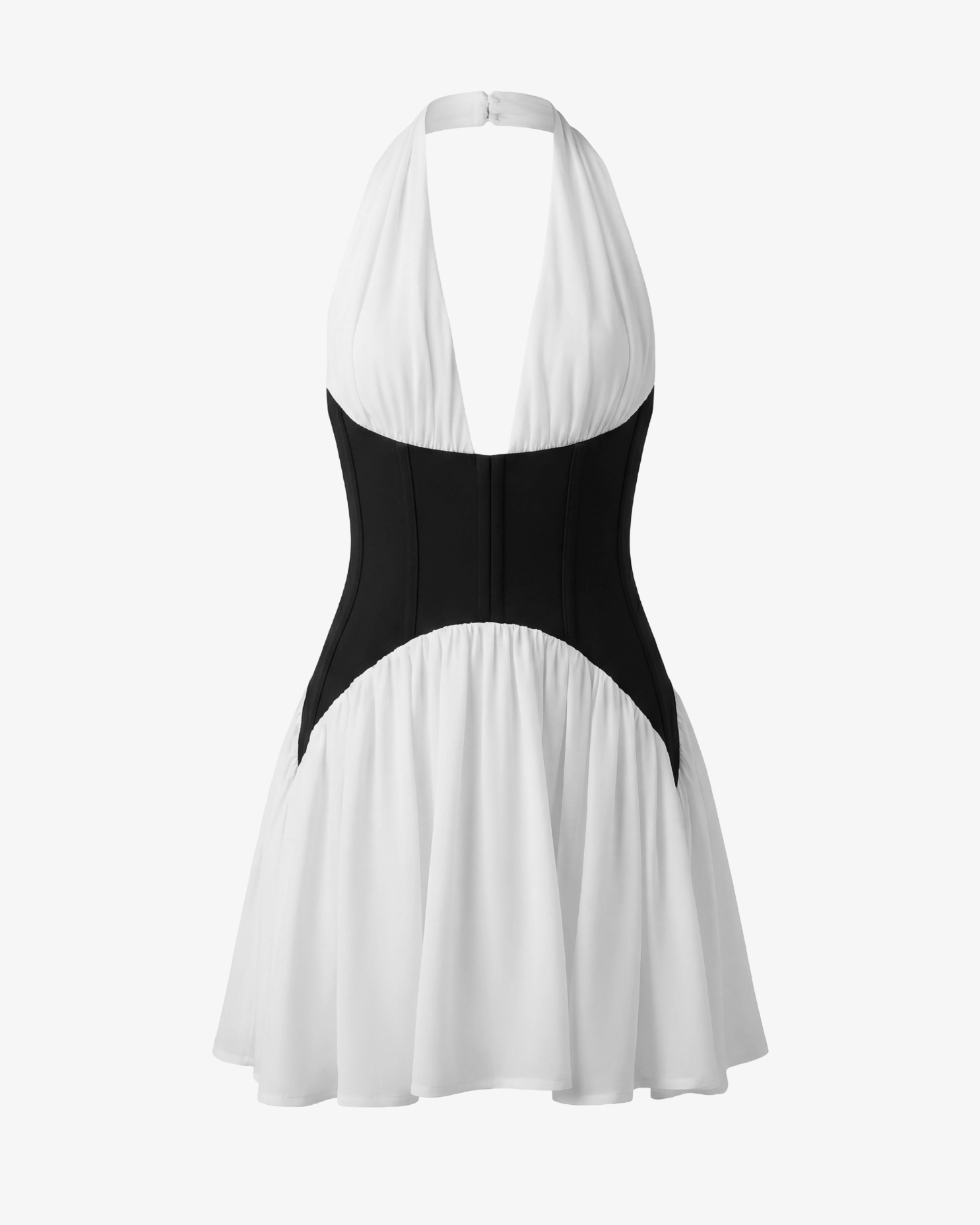 The Halter Corset Mini Dress