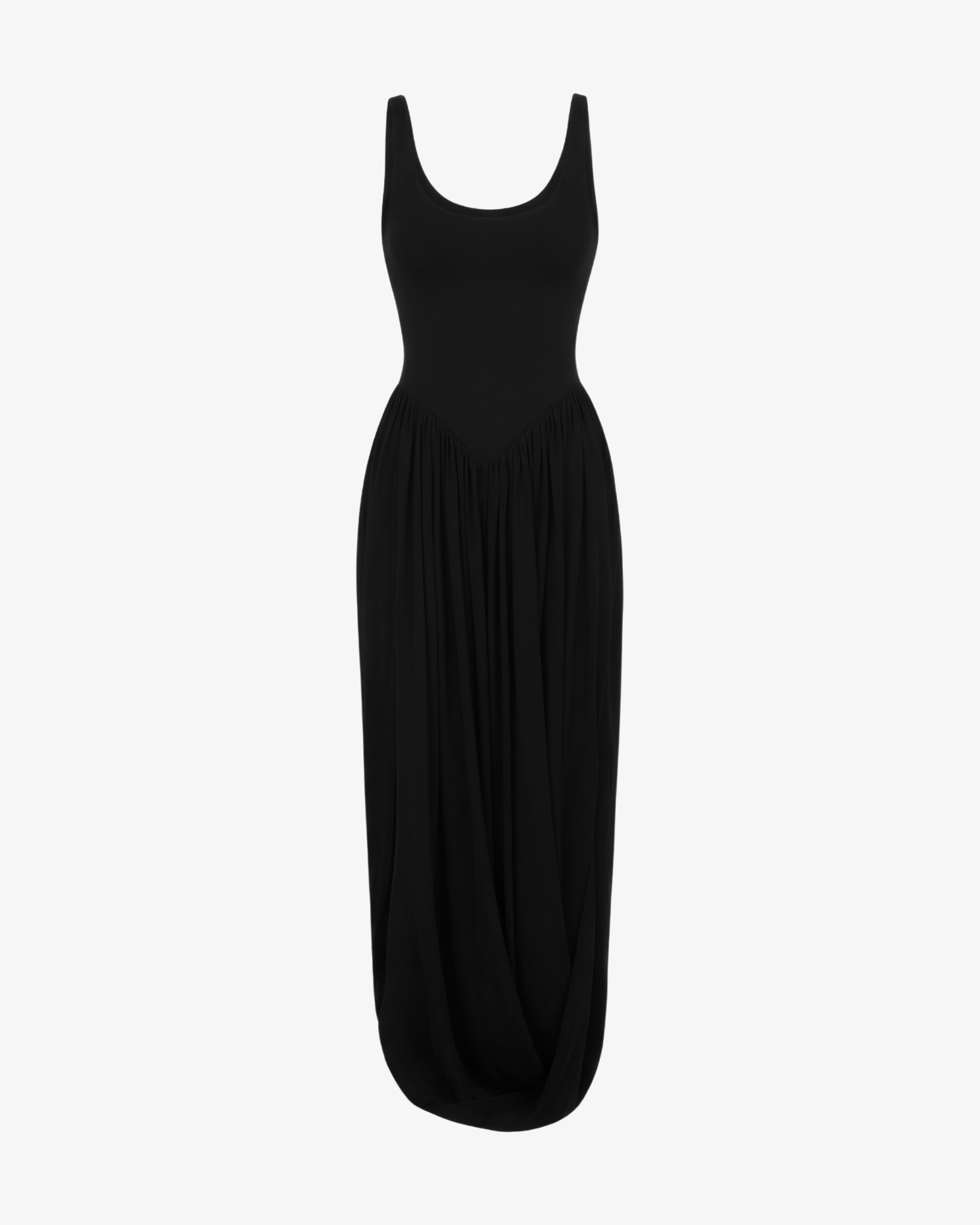 The Sculpt Drape Maxi Dress