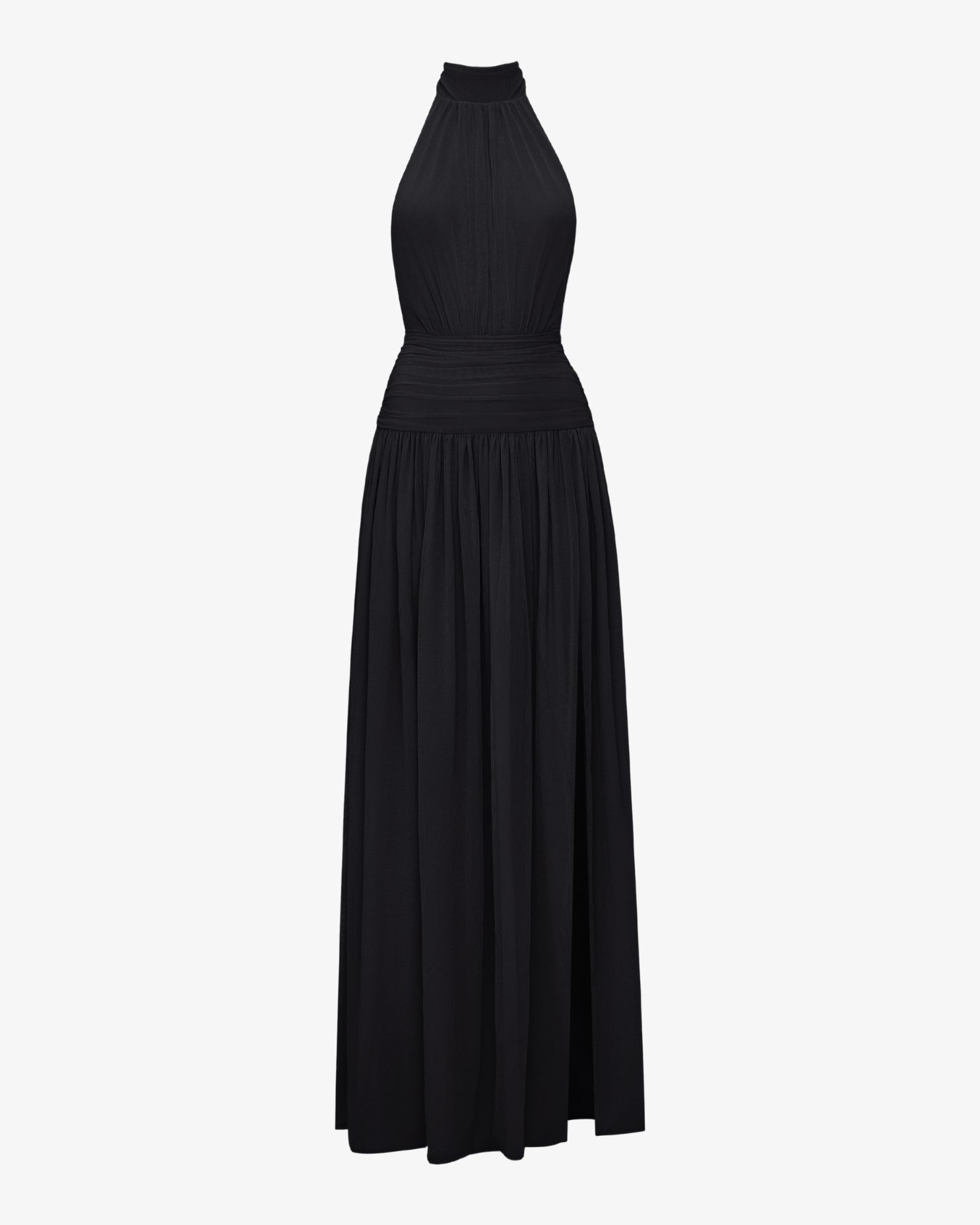 The Halter Slit Gown
