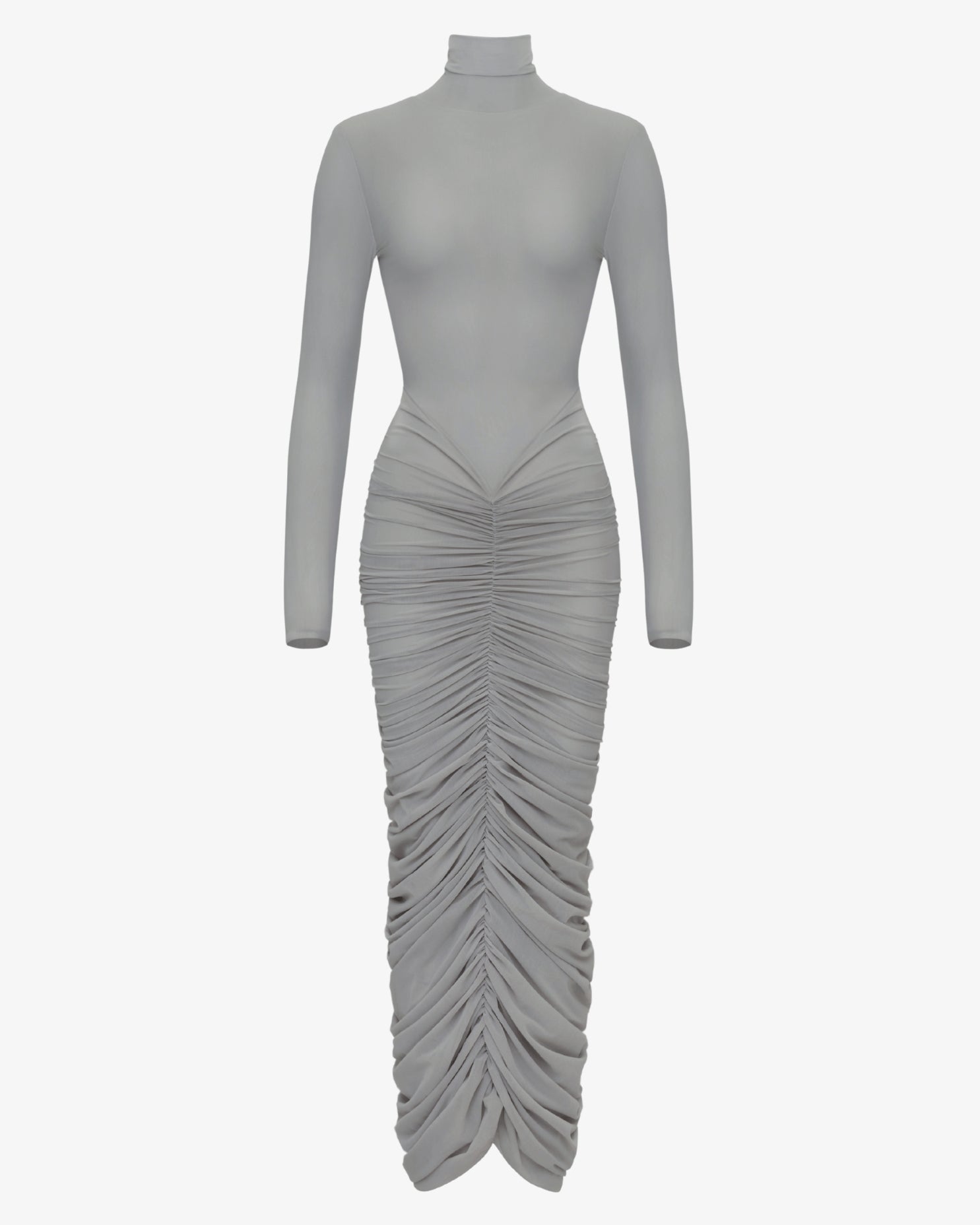 The Ruched Maxi Dress