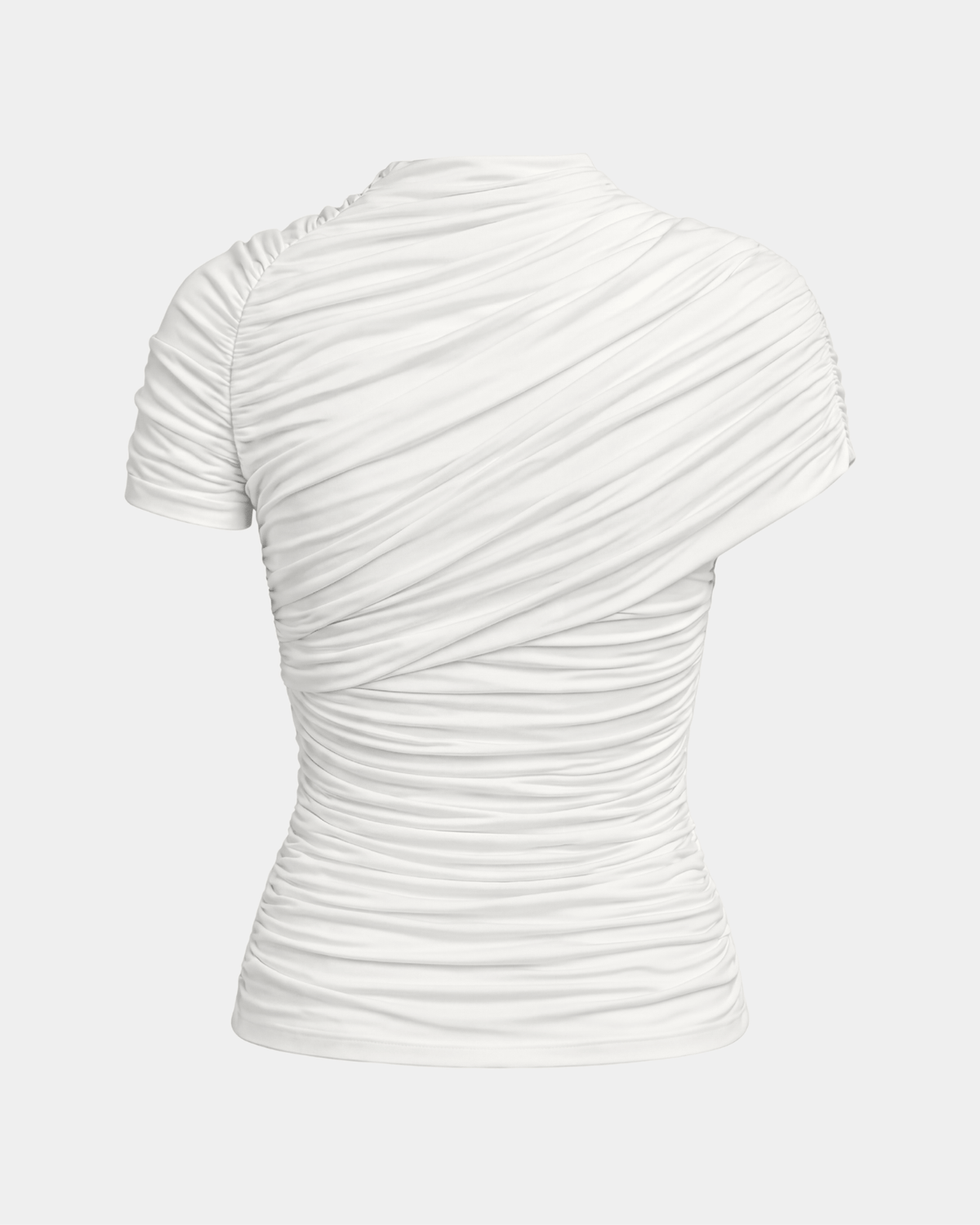 The Draped Shoulder Tee