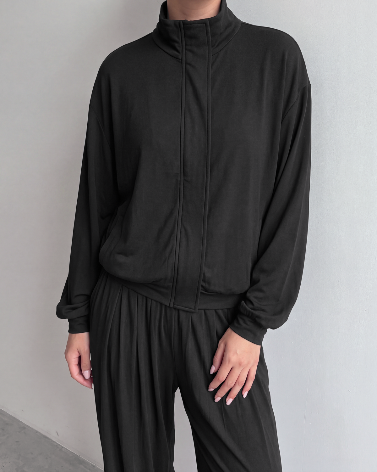 The Funnel Neck Jacket