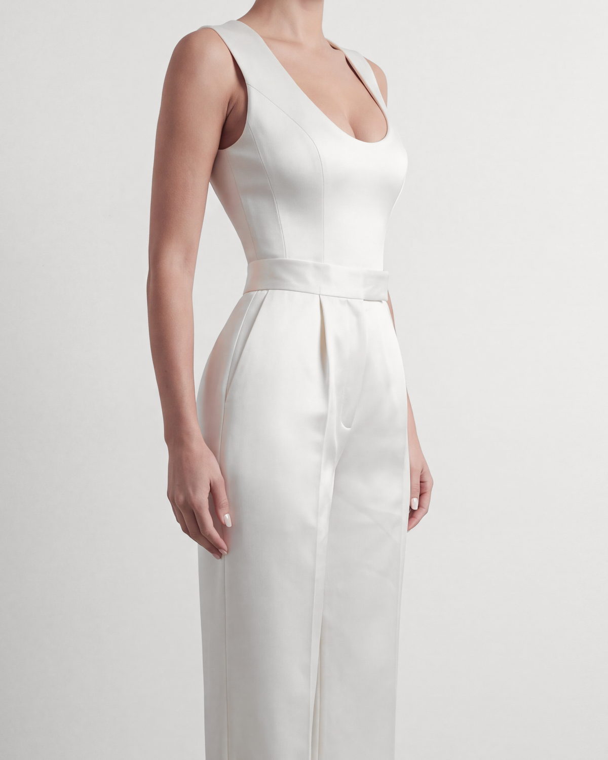 The Structured Scoop Top