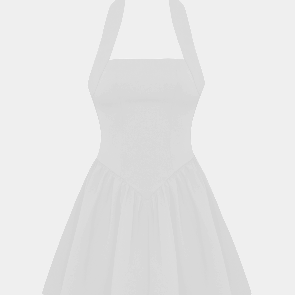 The Contour Halter Mini Dress - HEIRESS BEVERLY HILLS