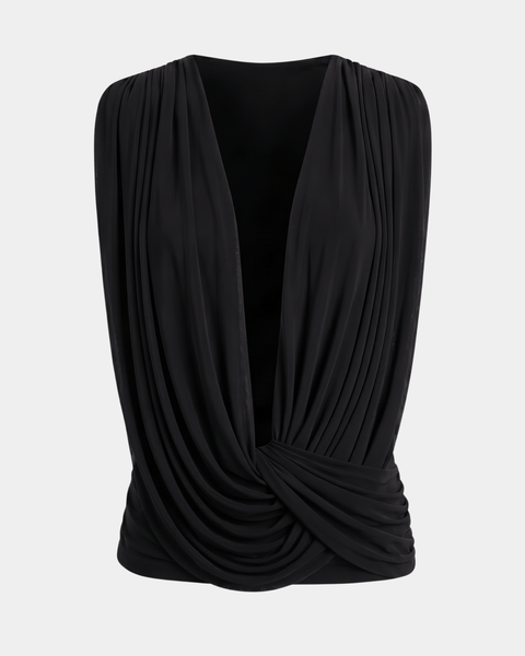 The Plunge Drape Top