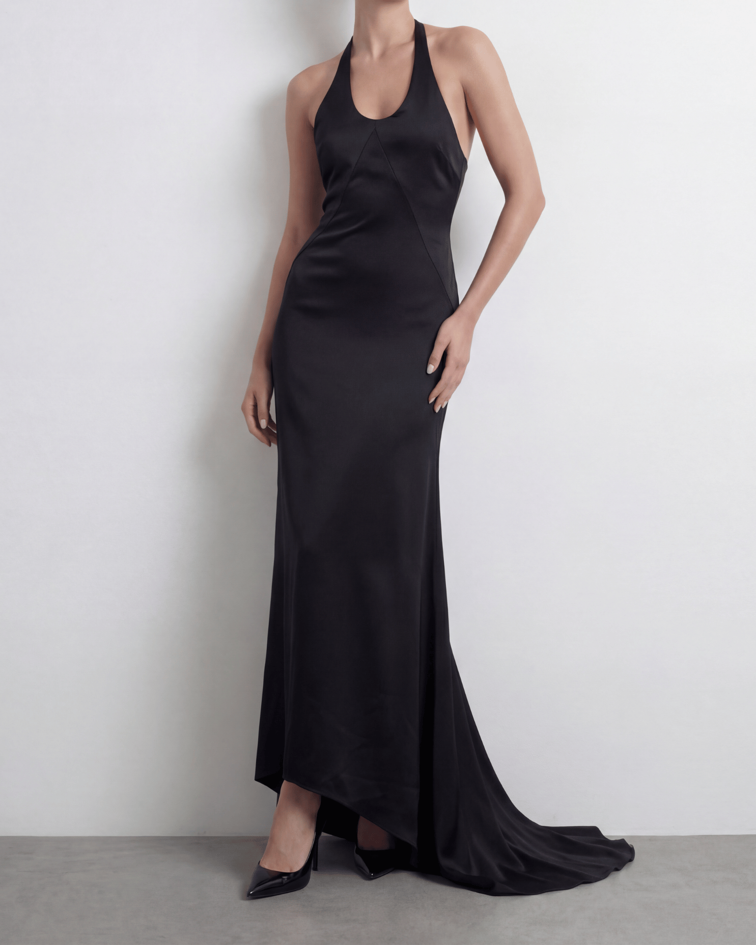 The Deep Plunge Gown