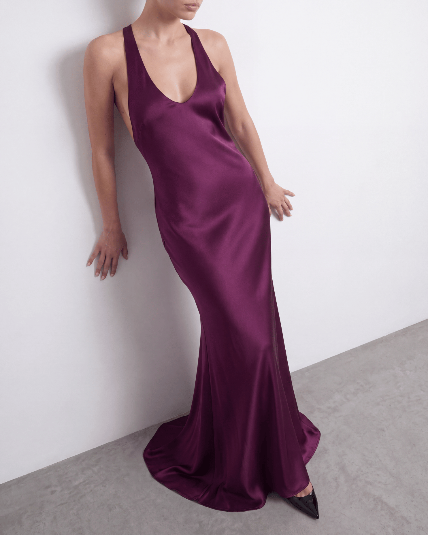 The Deep Plunge Gown