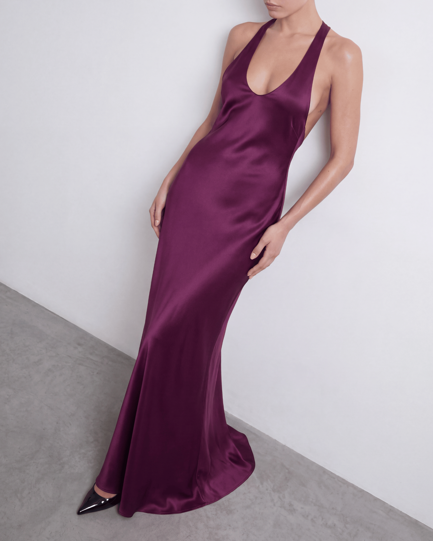 The Deep Plunge Gown