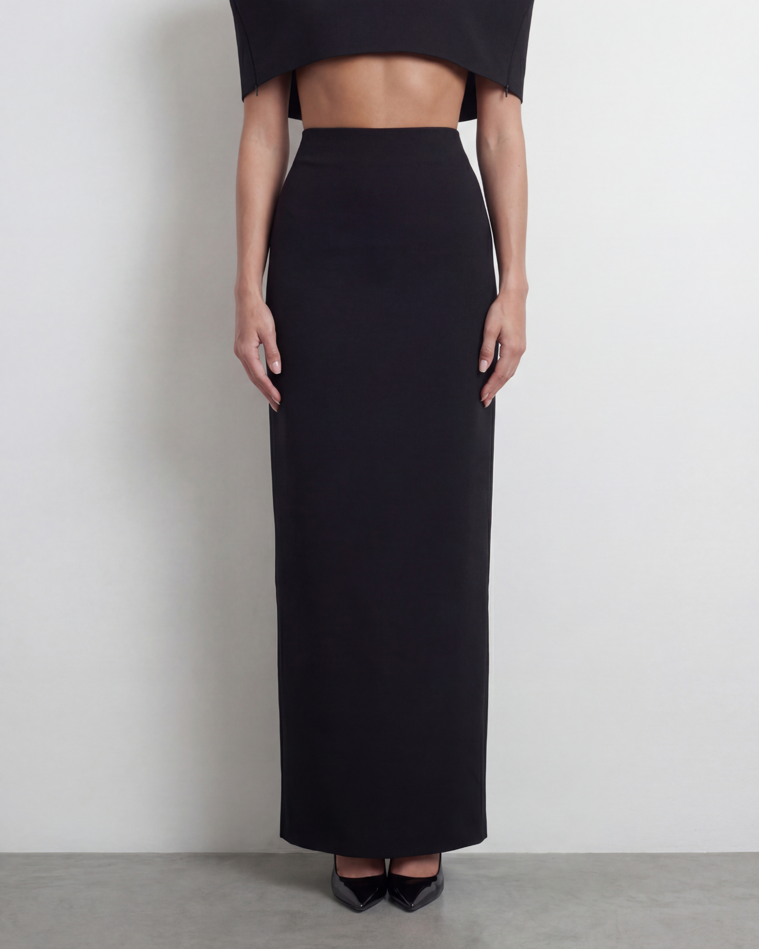 The Structured Maxi Skirt