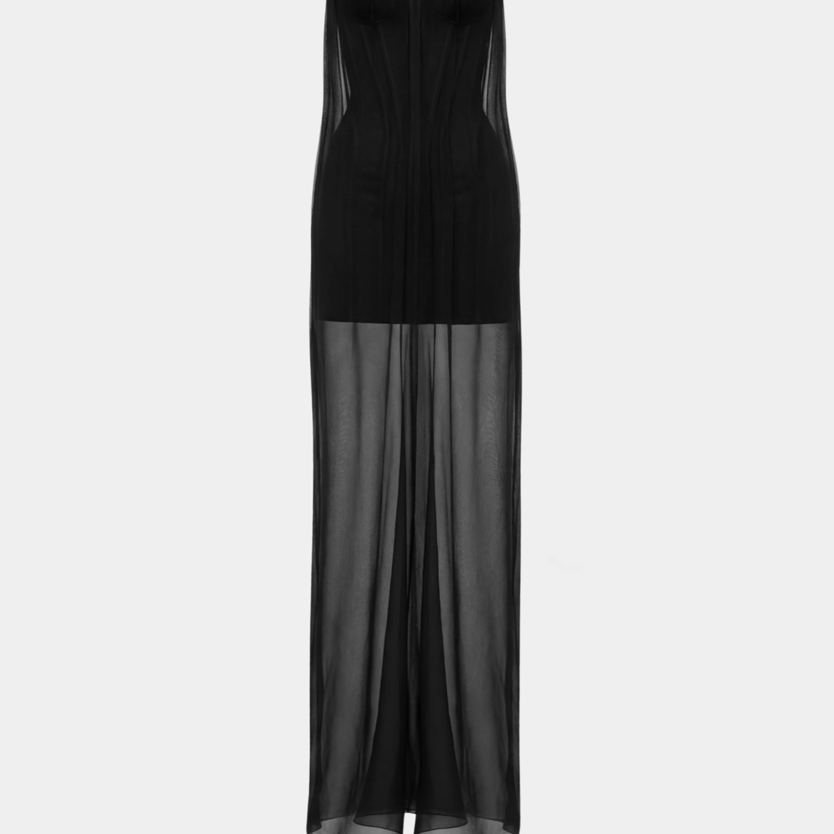 The Sheer Corset Dress XXS